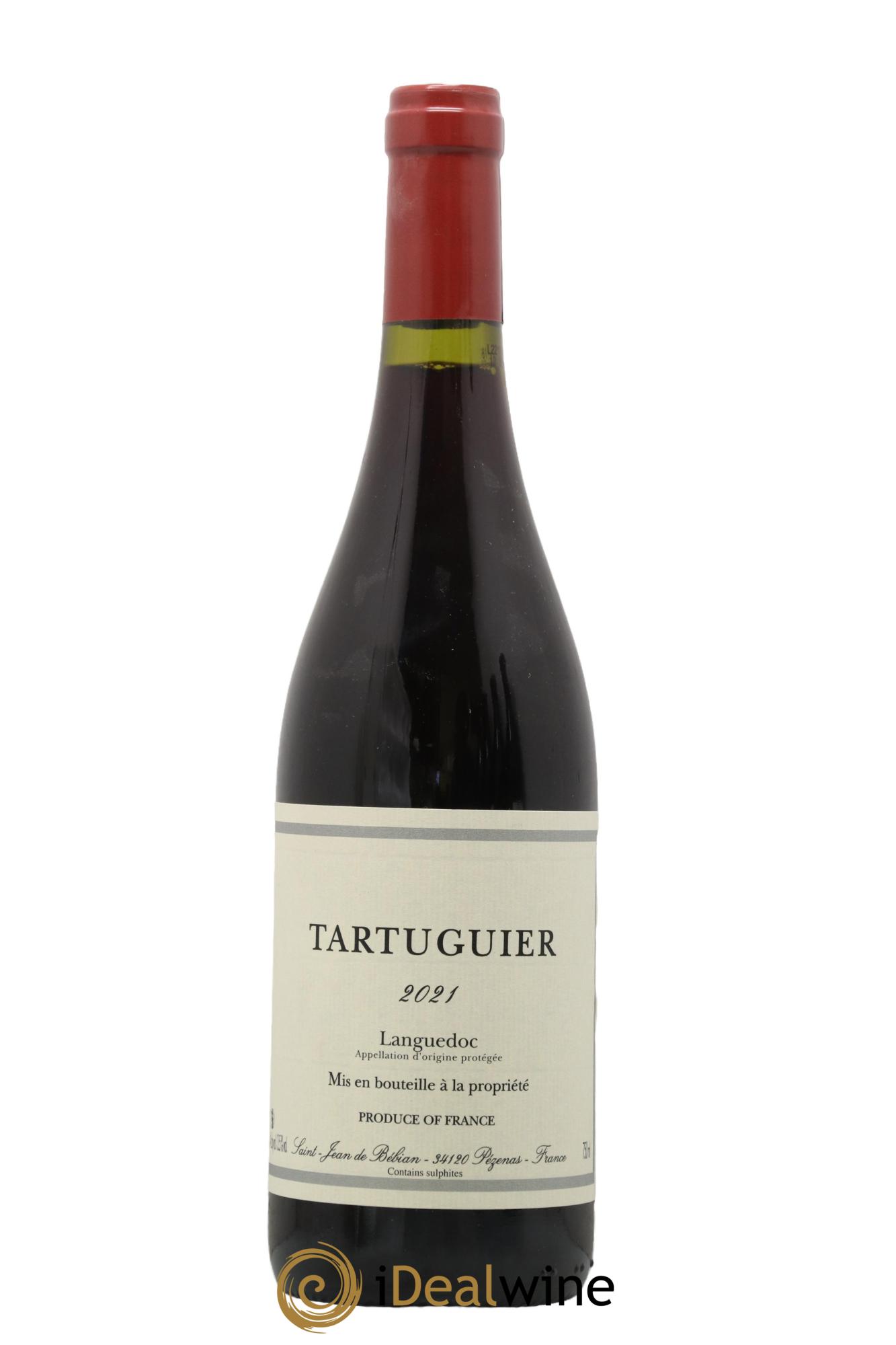 Vin de France Tartuguier Prieuré St-Jean de Bébian 2021 - Lot de 1 bouteille - 0