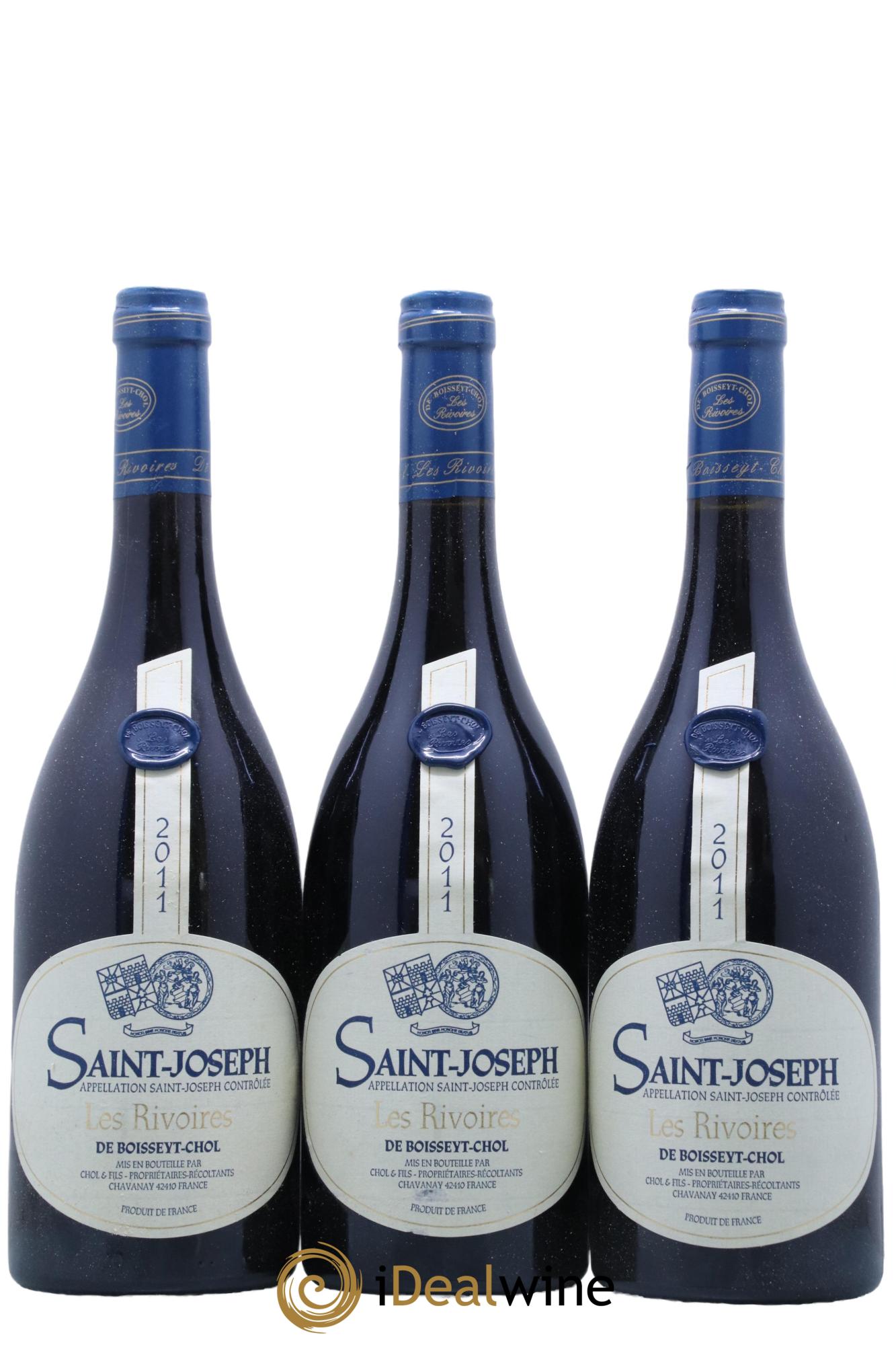 Saint-Joseph Les Rivoires De Boysset-Chol 2011 - Lot de 6 bouteilles - 2