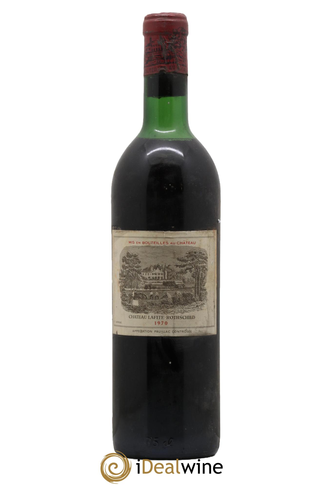 Château Lafite Rothschild 1er Grand Cru Classé 1970 - Lot de 1 bouteille - 0