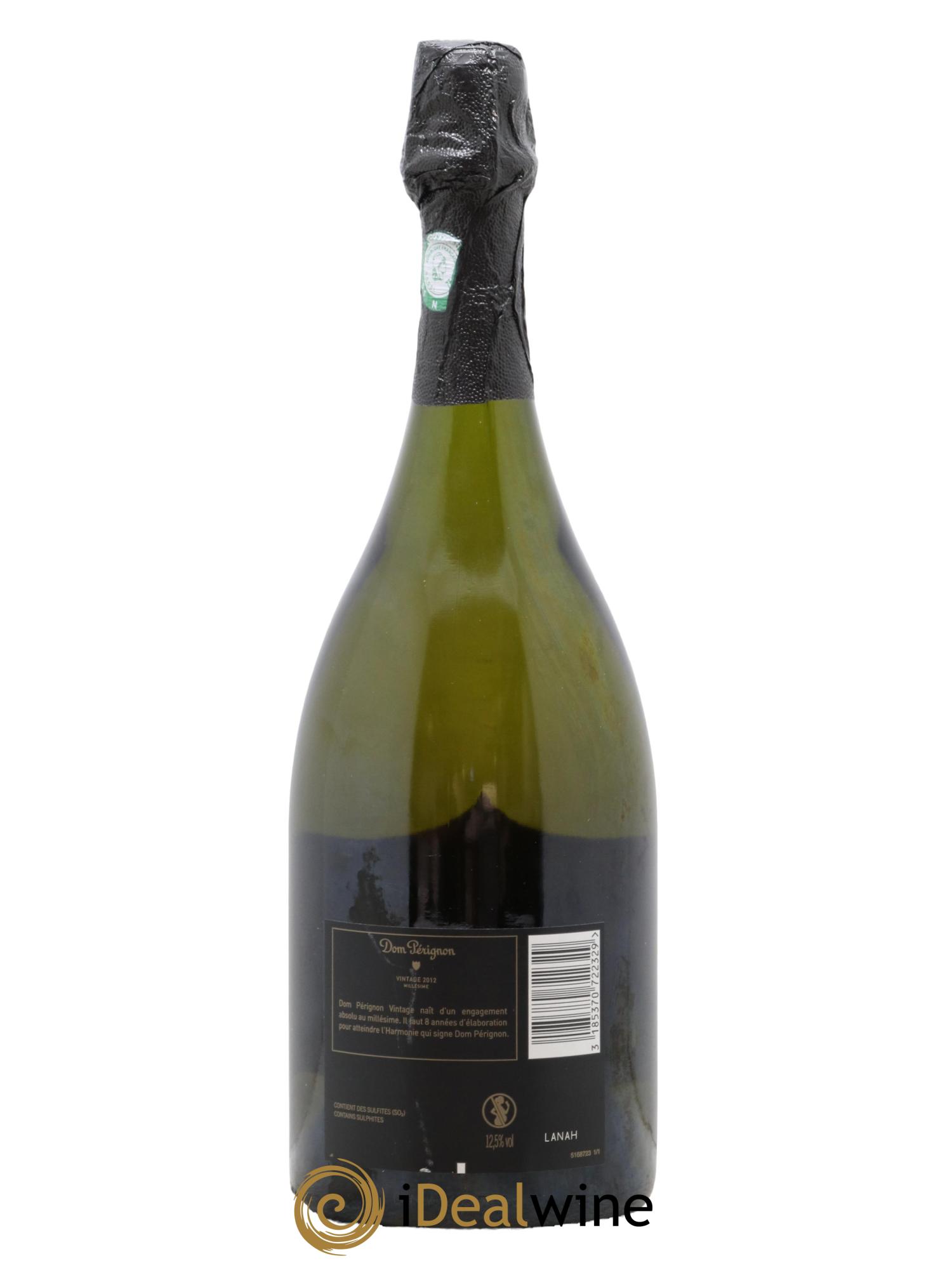 Brut Dom Pérignon  2012 - Posten von 1 Flasche - 2