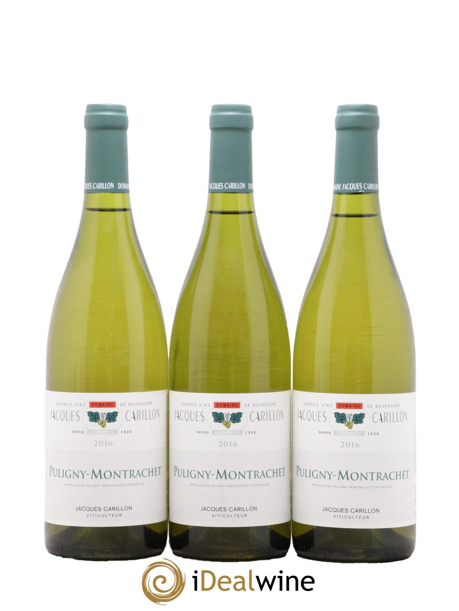 Puligny-Montrachet Jacques Carillon (Domaine) 2016 - Posten von 3 Flaschen - 0