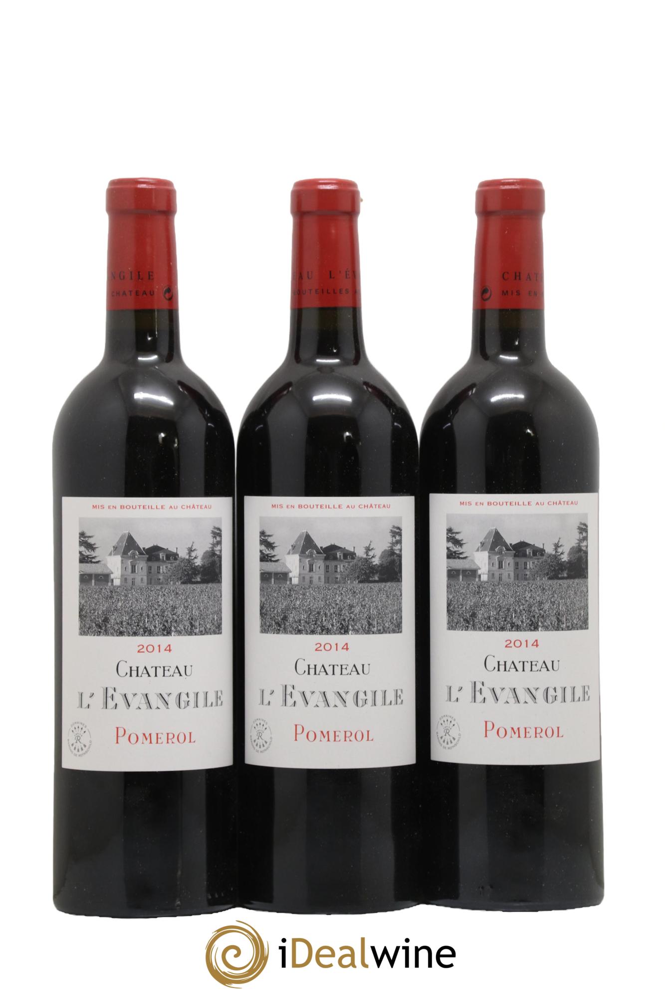 Château l' Évangile 2014 - Lot de 6 bouteilles - 1