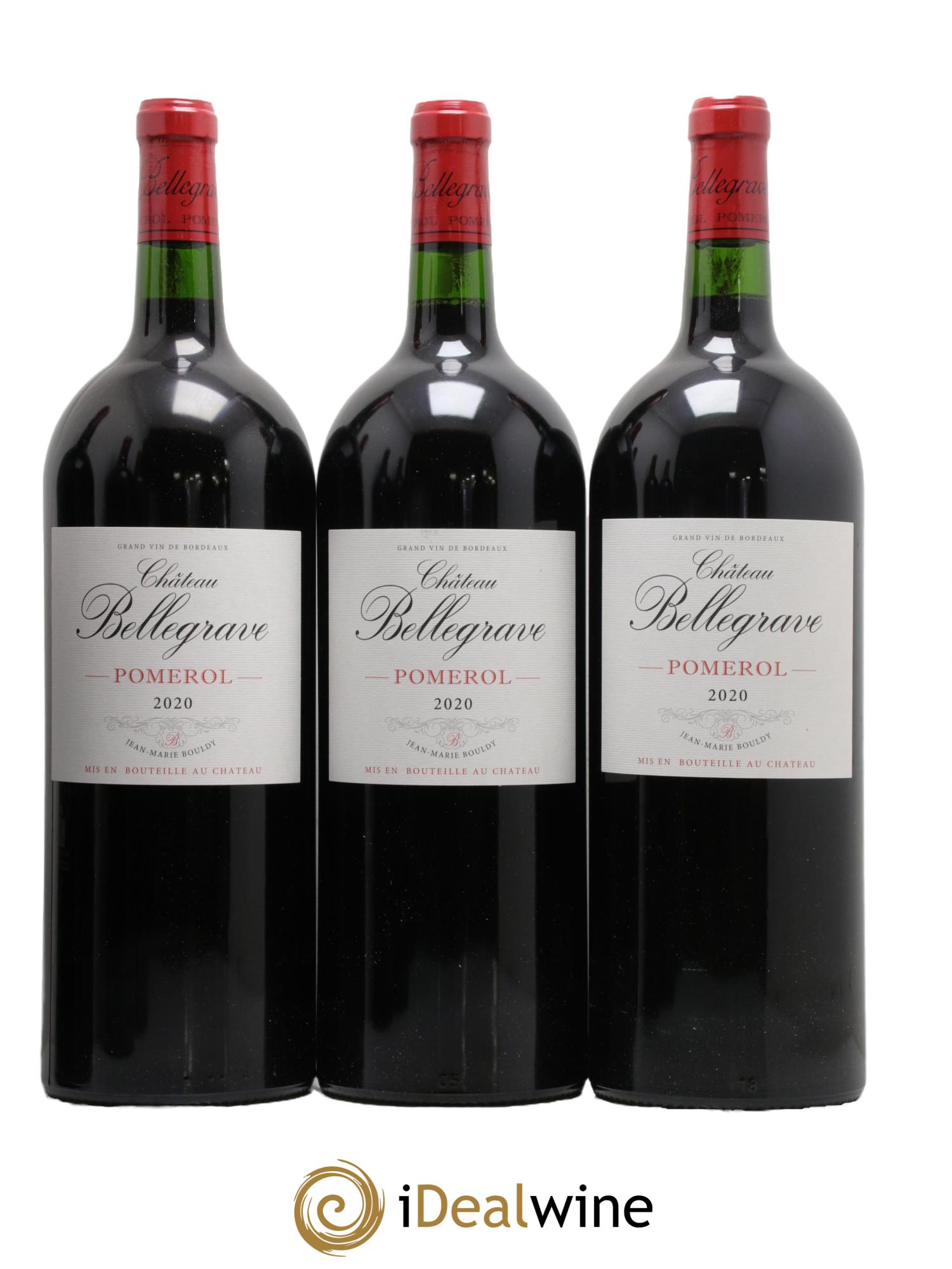 Château Bellegrave  2020 - Lotto di 6 magnum - 1