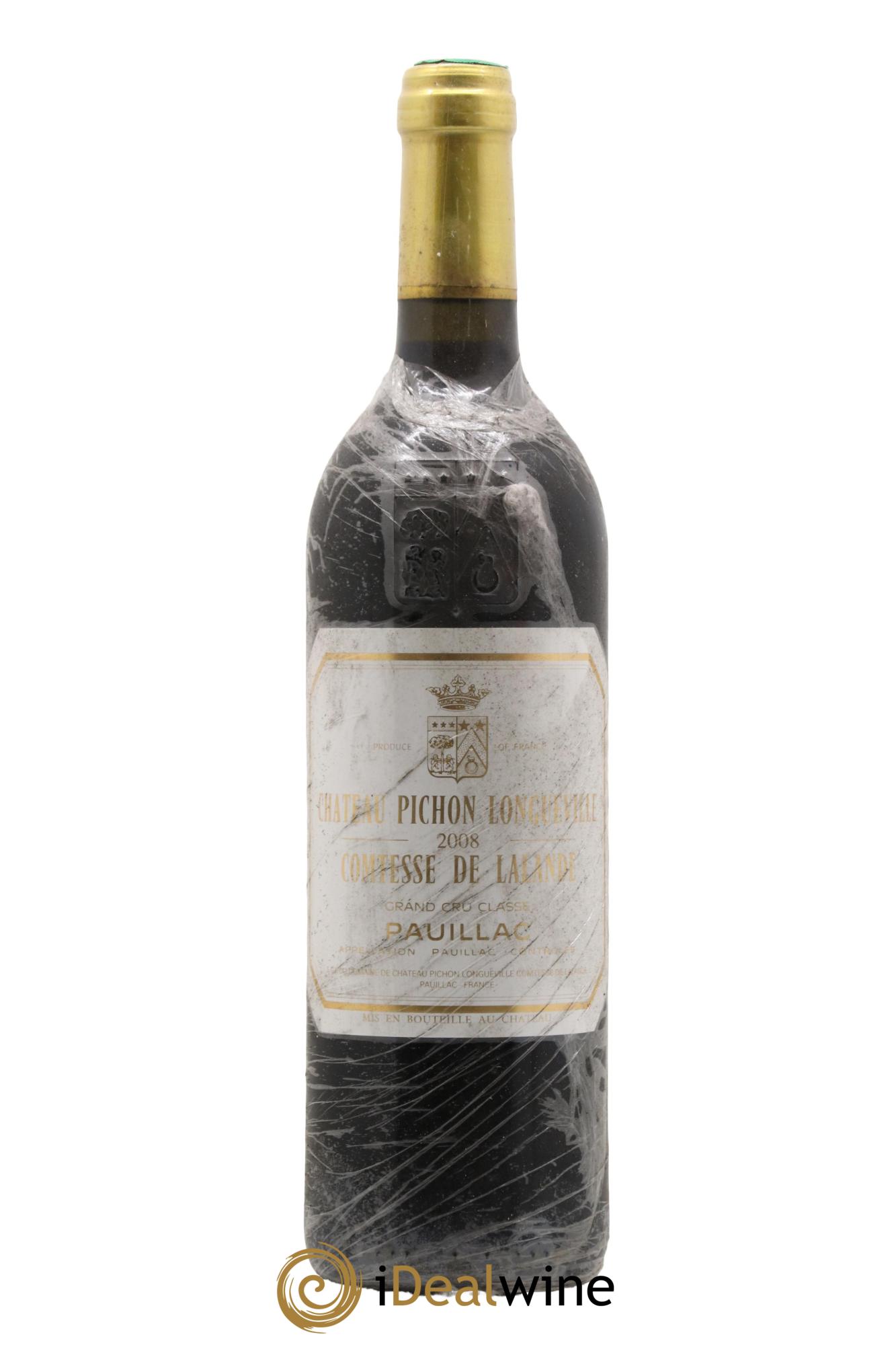 Château Pichon Longueville Comtesse de Lalande 2ème Grand Cru Classé 2008 - Lot de 1 bouteille - 0