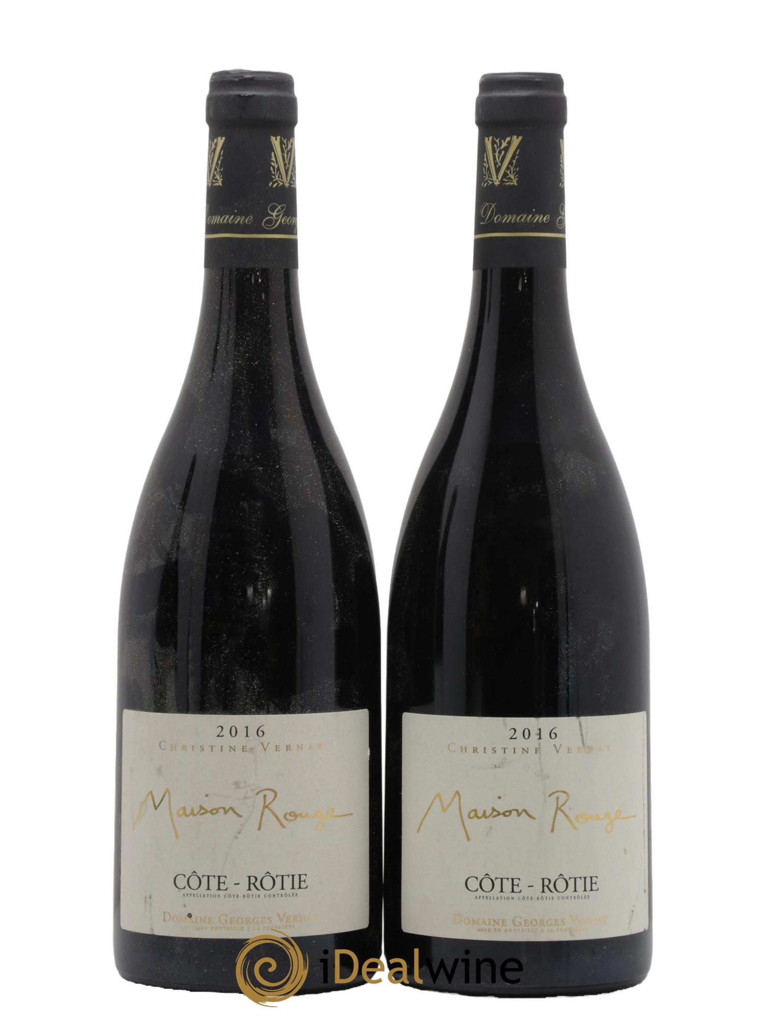 Côte-Rôtie Maison Rouge Georges Vernay  2016 - Posten von 2 Flaschen - 0