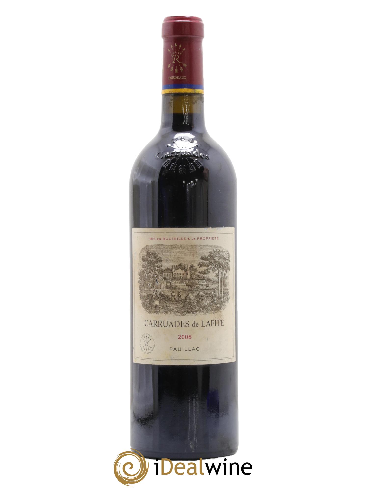 Carruades de Lafite Rothschild Second Vin 2008 - Lot of 1 bottle - 0