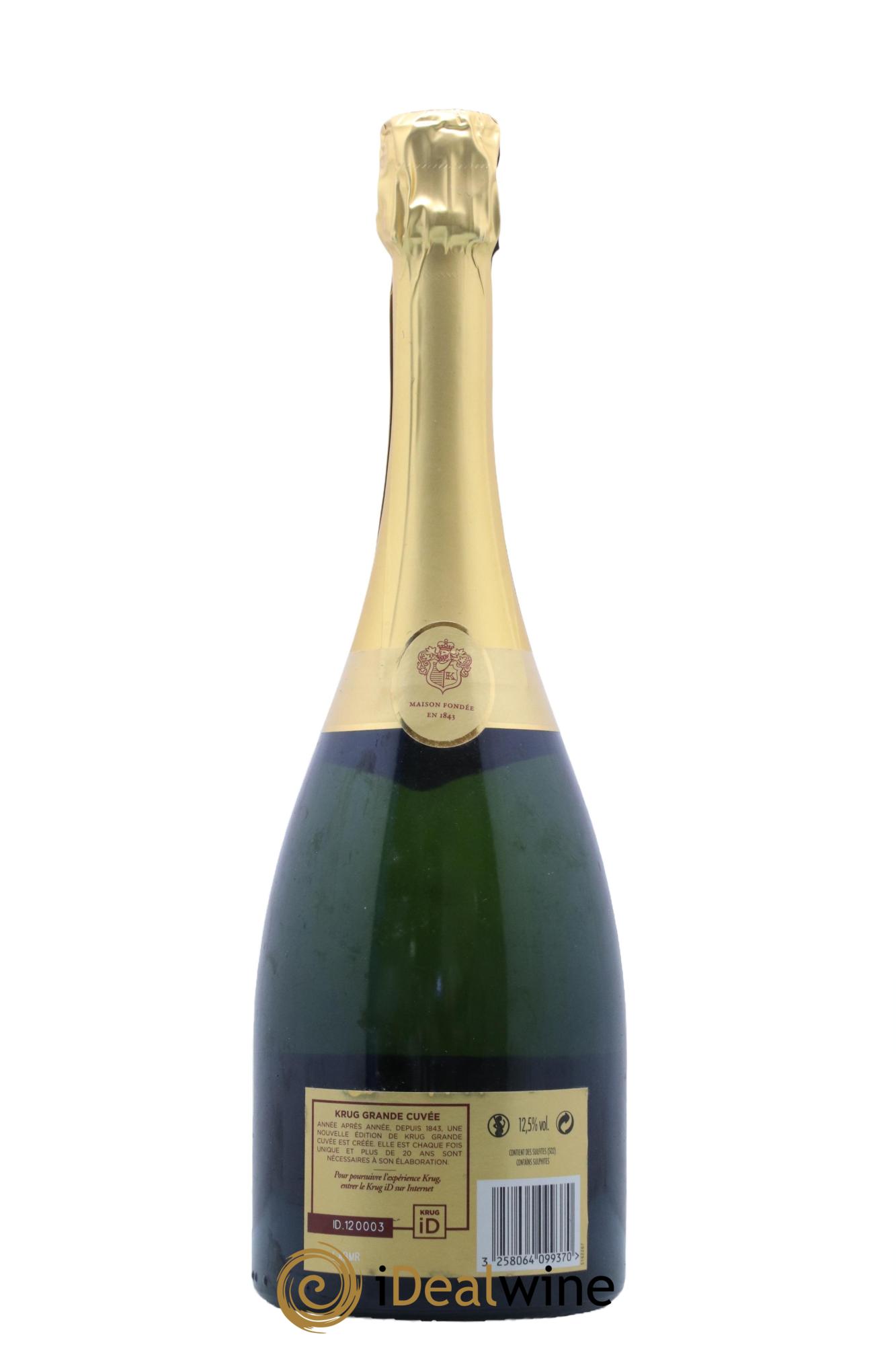 Grande Cuvée - 169ème édition Krug  - Lot of 1 bottle - 1