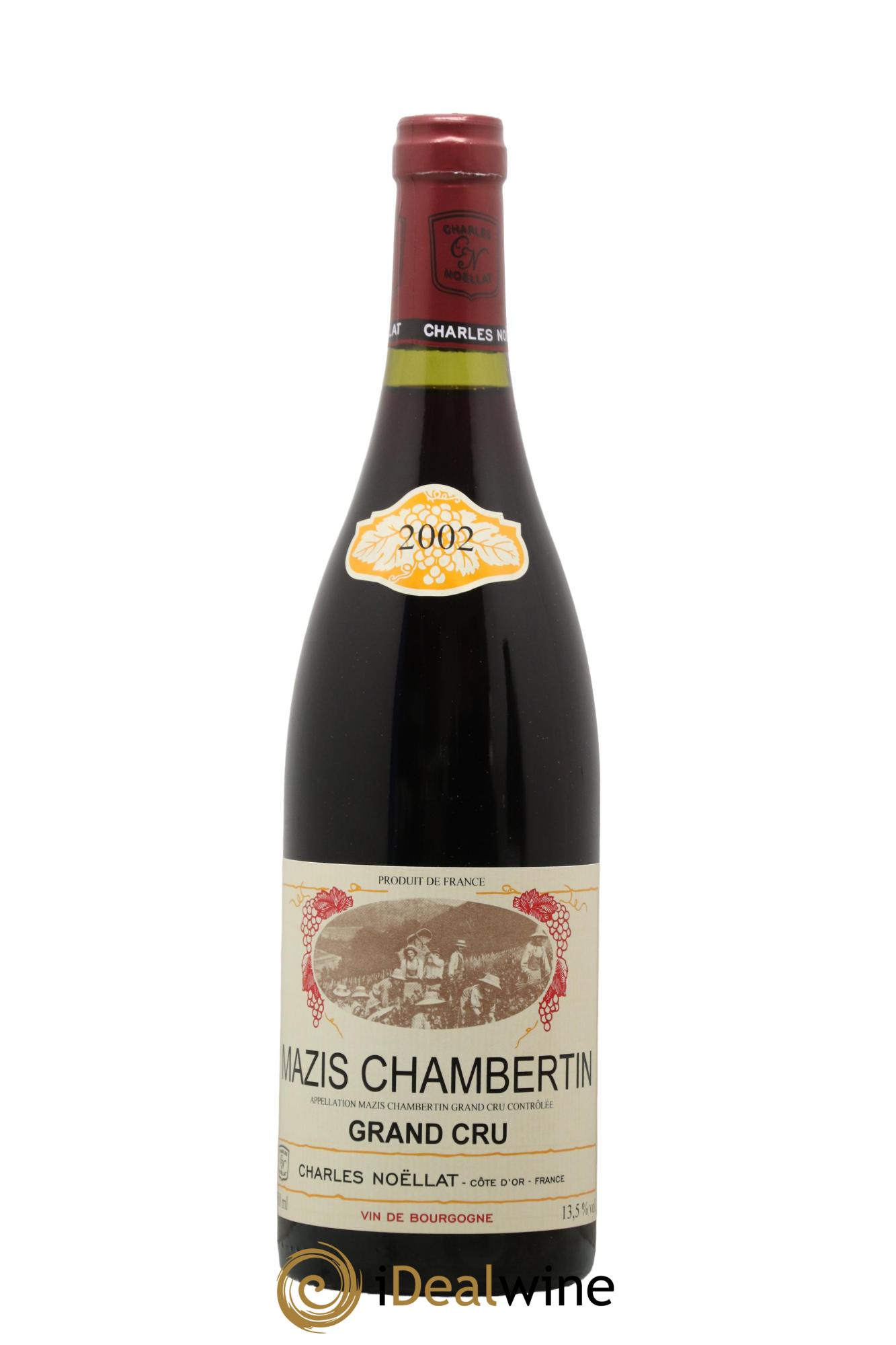 Mazis-Chambertin Grand Cru Domaine Charles Noellat 2002 - Lotto di 1 bottiglia - 0