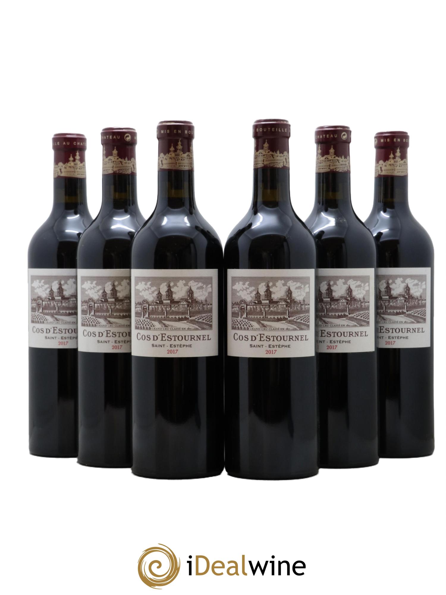 Cos d'Estournel 2ème Grand Cru Classé 2017 - Lot de 6 bouteilles - 0