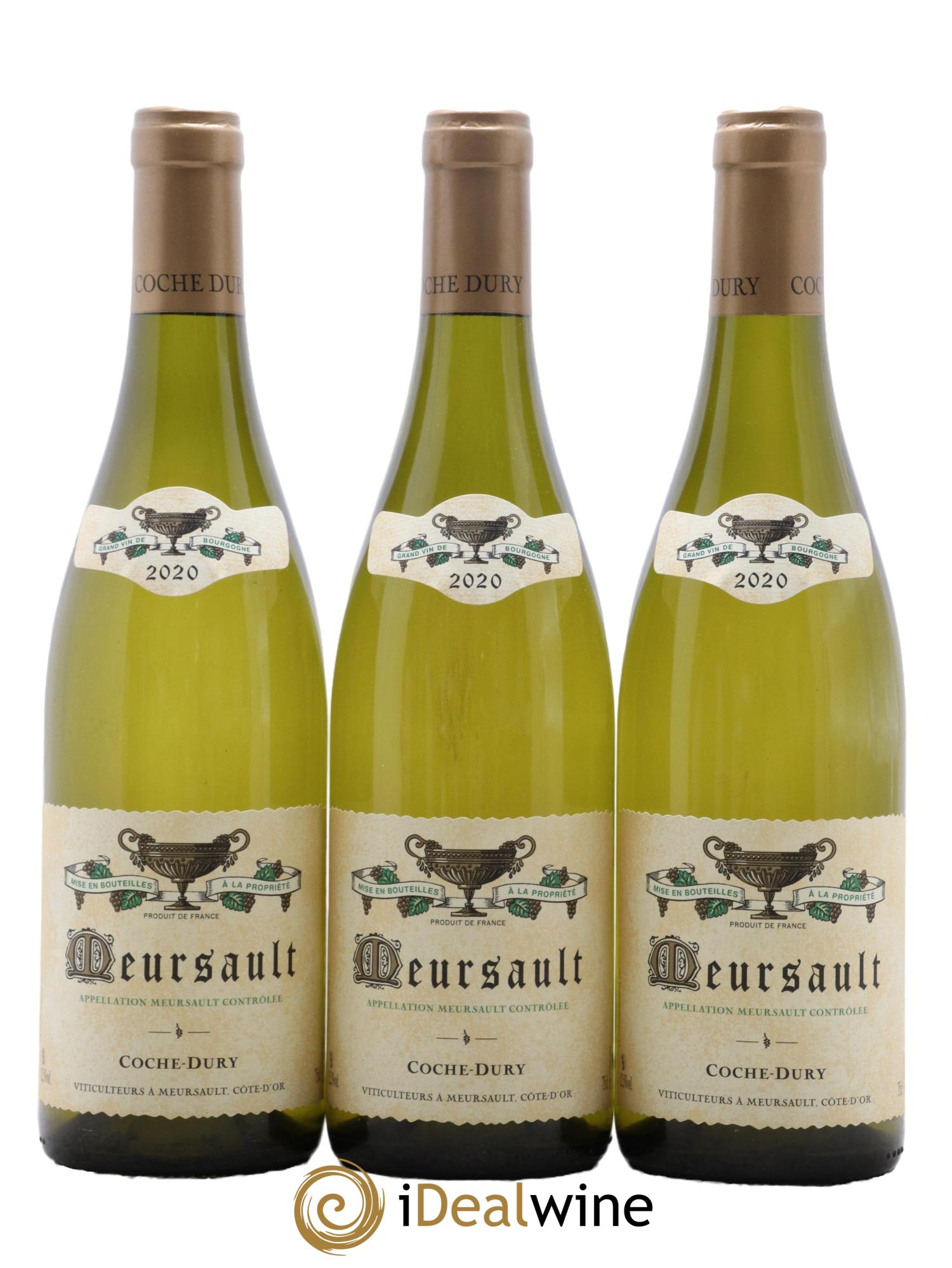 Meursault Coche Dury (Domaine)  2020 - Posten von 3 Flaschen - 0