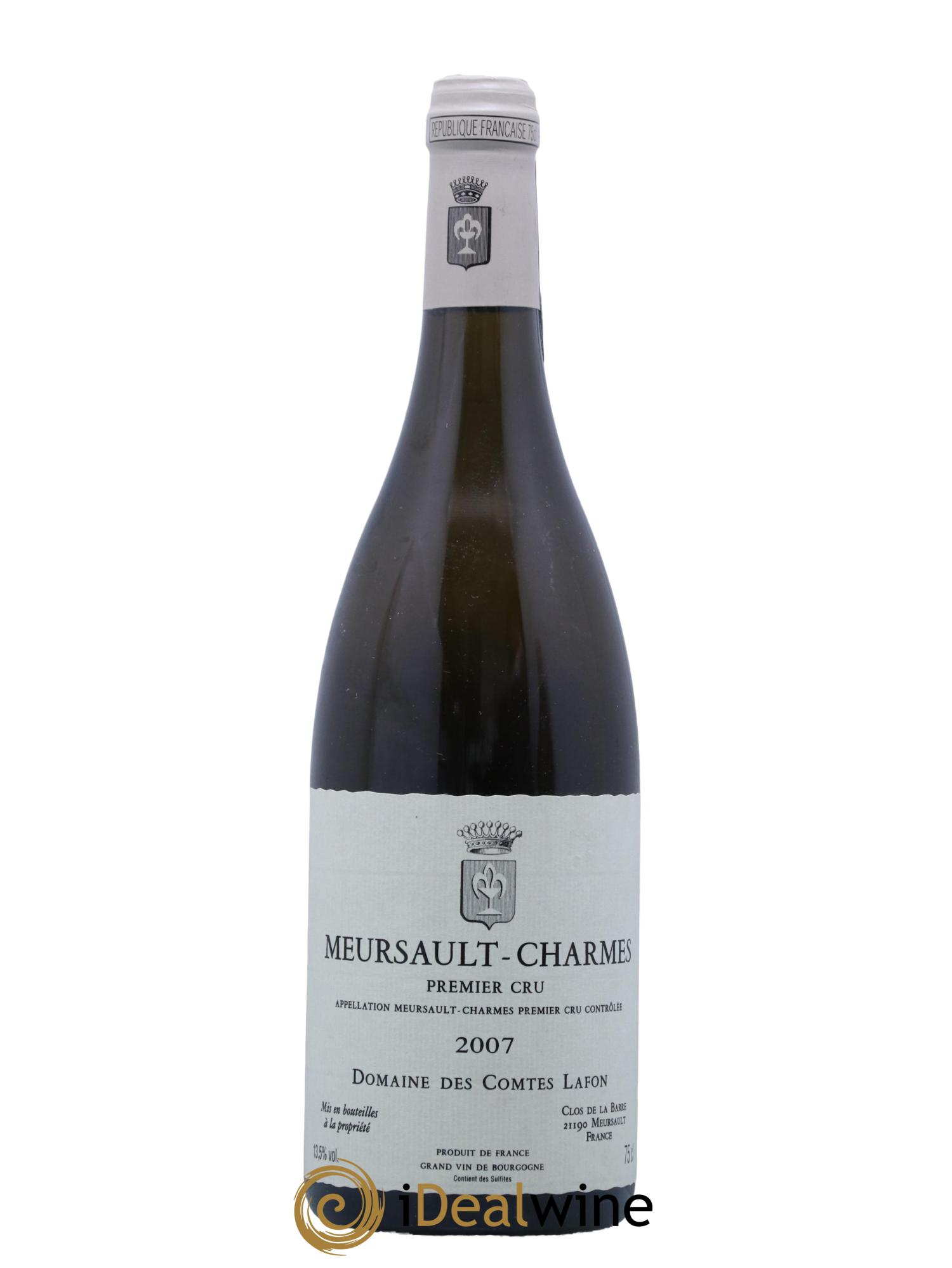 Meursault PREMIER_CRU - Charmes Comtes Lafon (Domaine des)