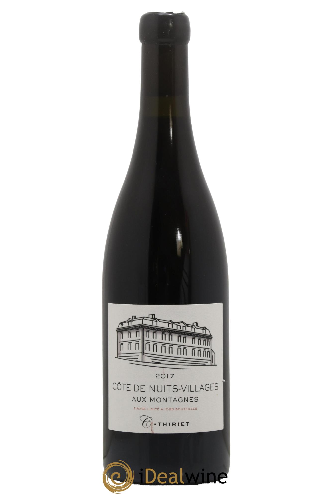 Côte de Nuits-Villages Aux Montagnes Maison Thiriet 2017 - Posten von 1 Flasche - 0