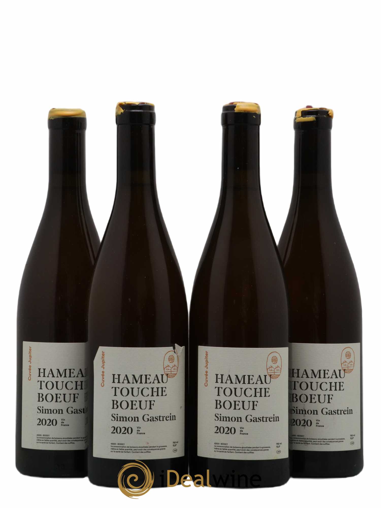 Vin de France Jupiter Hameau Touche Boeuf 2020 - Lot de 4 bouteilles - 0