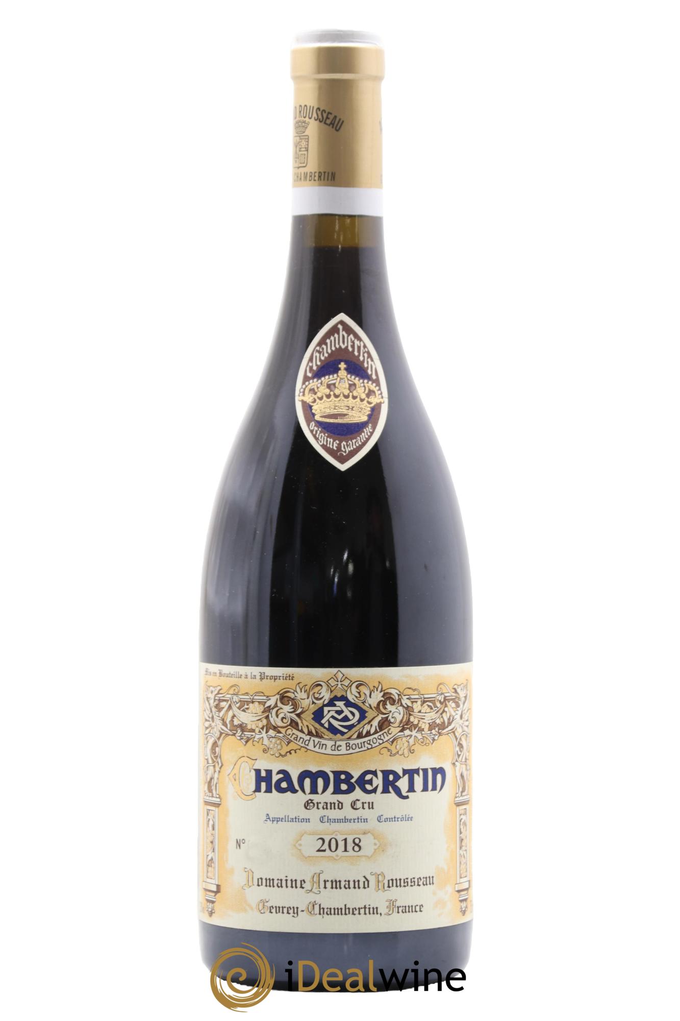 Chambertin Grand Cru Armand Rousseau (Domaine) 2018 - Posten von 1 Flasche - 0