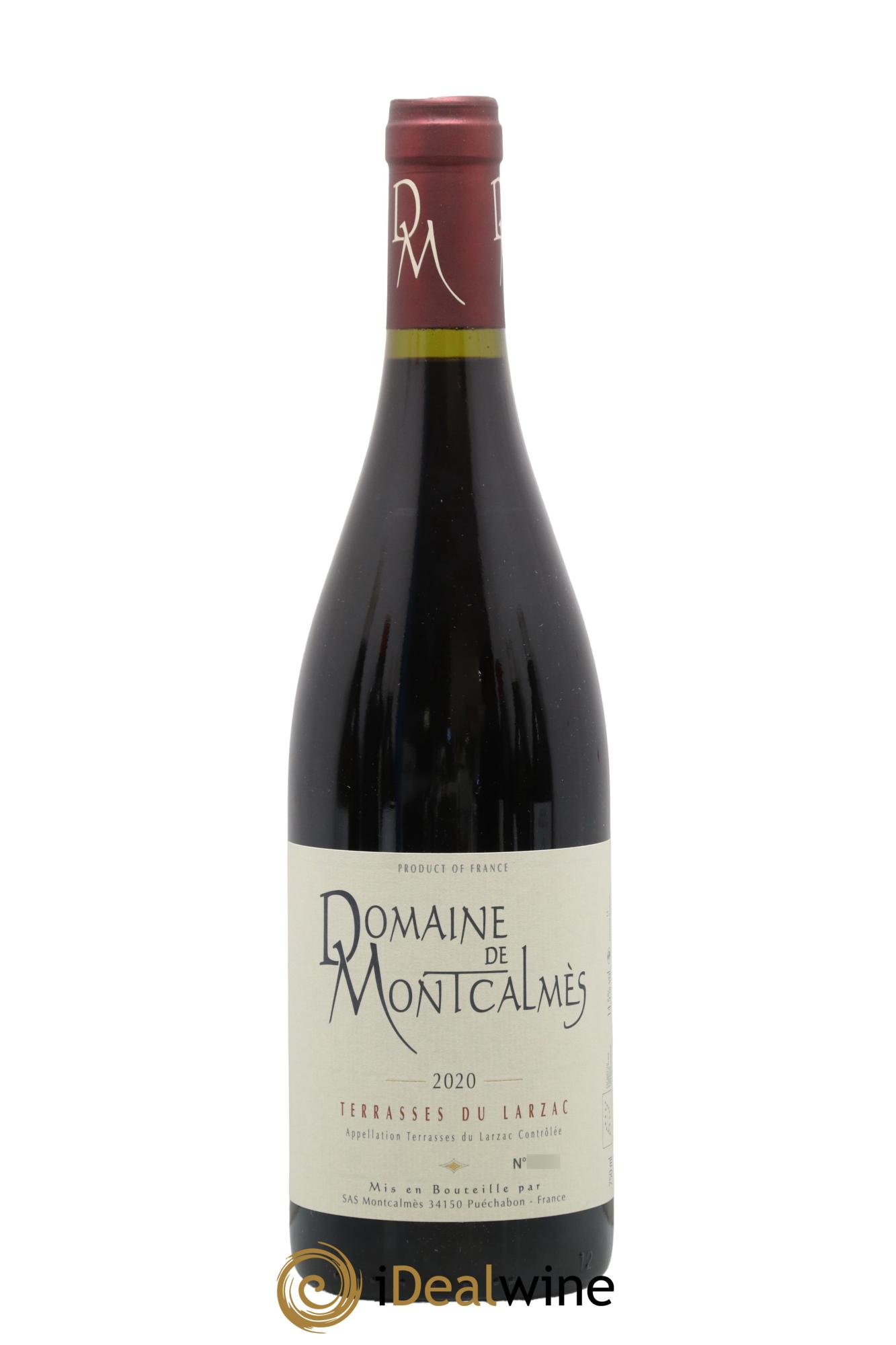 Terrasses du Larzac Domaine de Montcalmès Frédéric Pourtalié 2020 - Lot of 1 bottle - 0