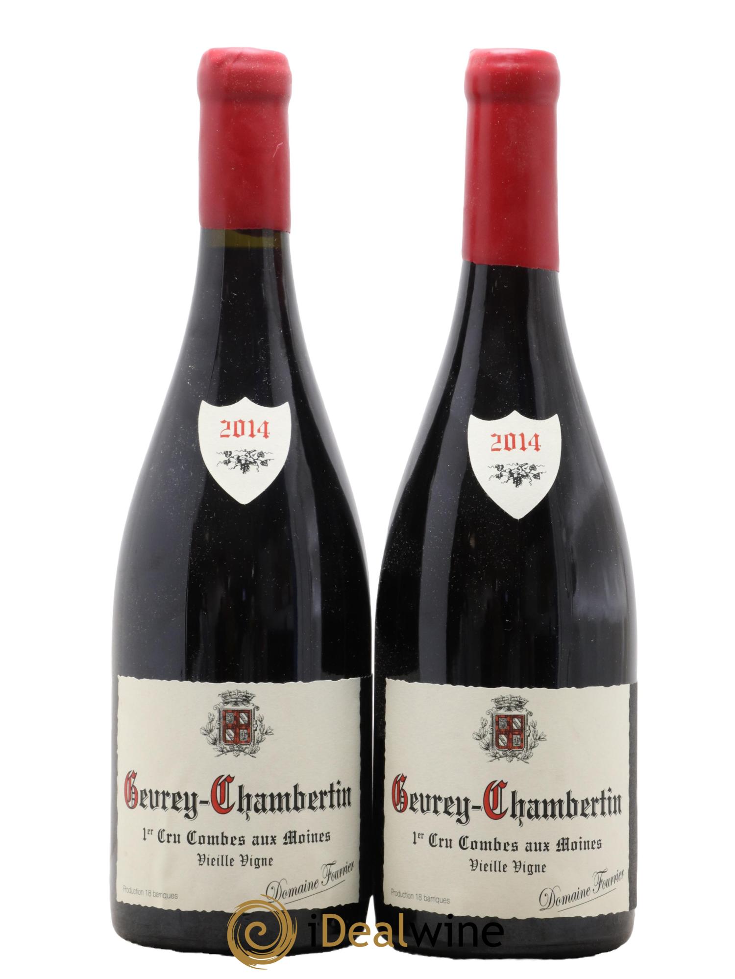 Gevrey-Chambertin 1er Cru Combe aux Moines Vieilles Vignes Fourrier (Domaine)  2014 - Lotto di 2 bottiglie - 0