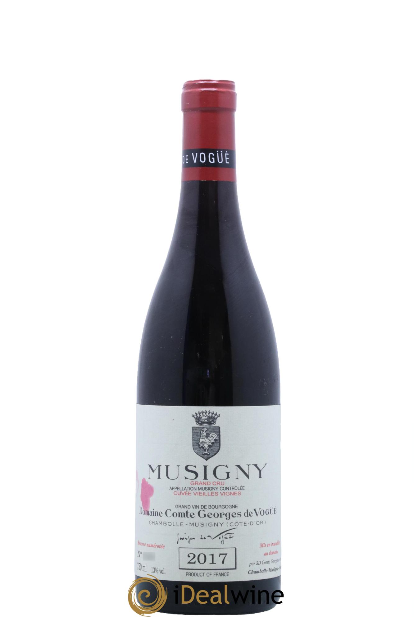 Musigny Grand Cru Cuvée Vieilles Vignes Comte Georges de Vogüé  2017 - Posten von 1 Flasche - 0