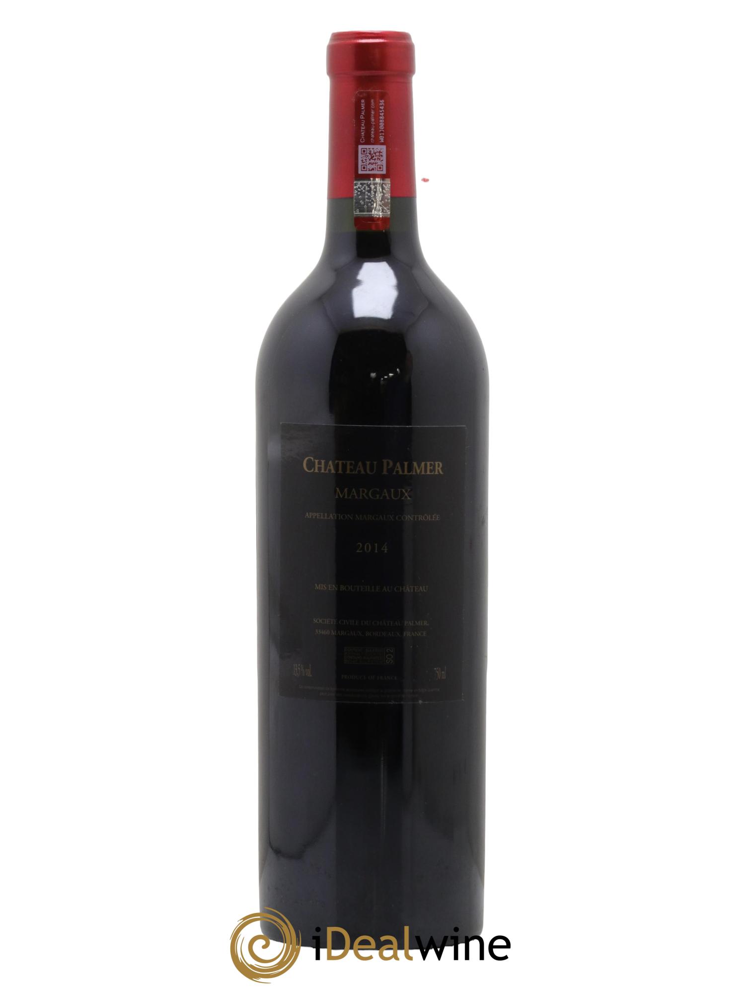 Château Palmer 3ème Grand Cru Classé 2014 - Lot of 1 bottle - 1