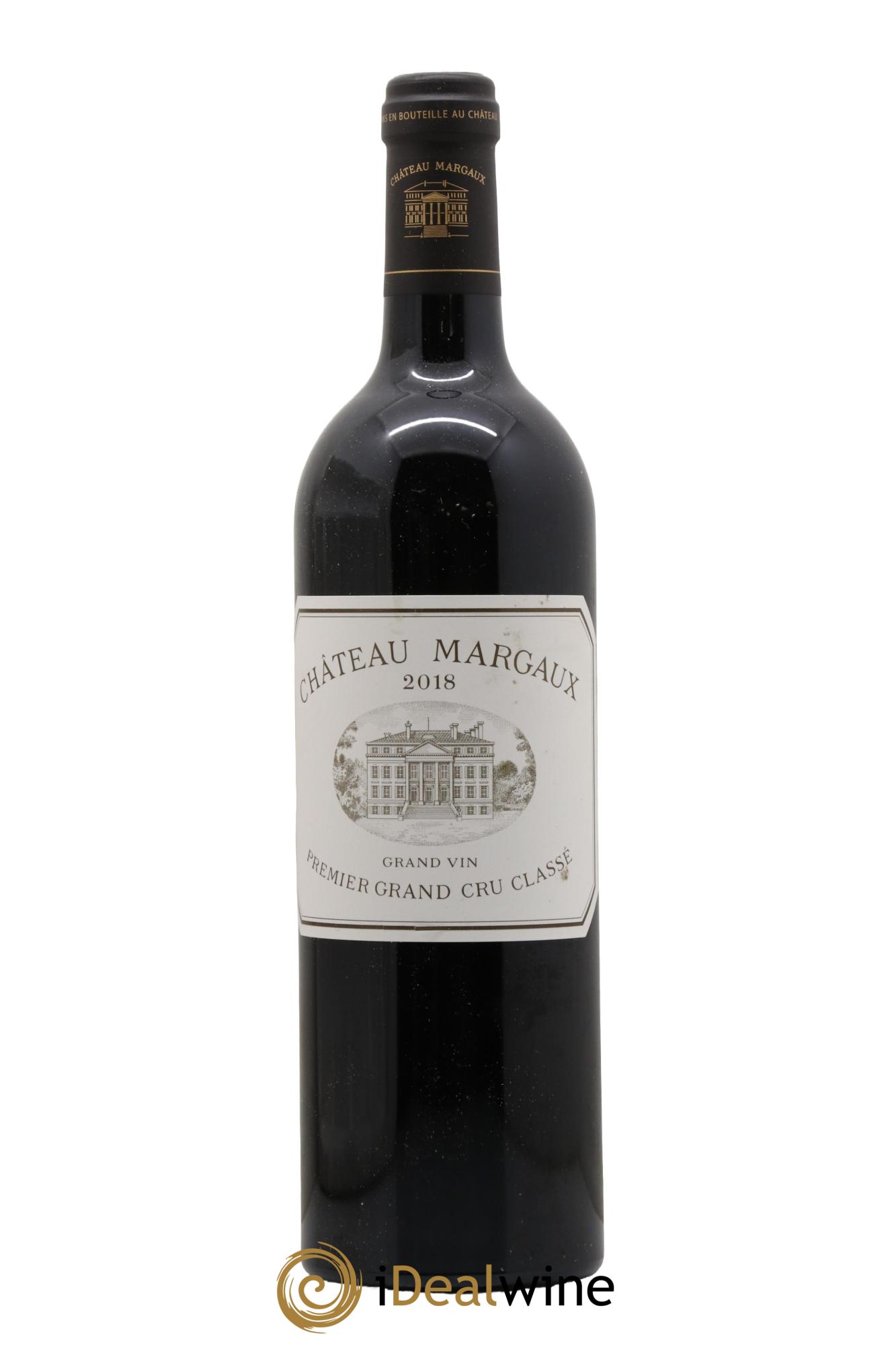 Château Margaux 1er Grand Cru Classé 2018 - Lot de 1 bouteille - 0