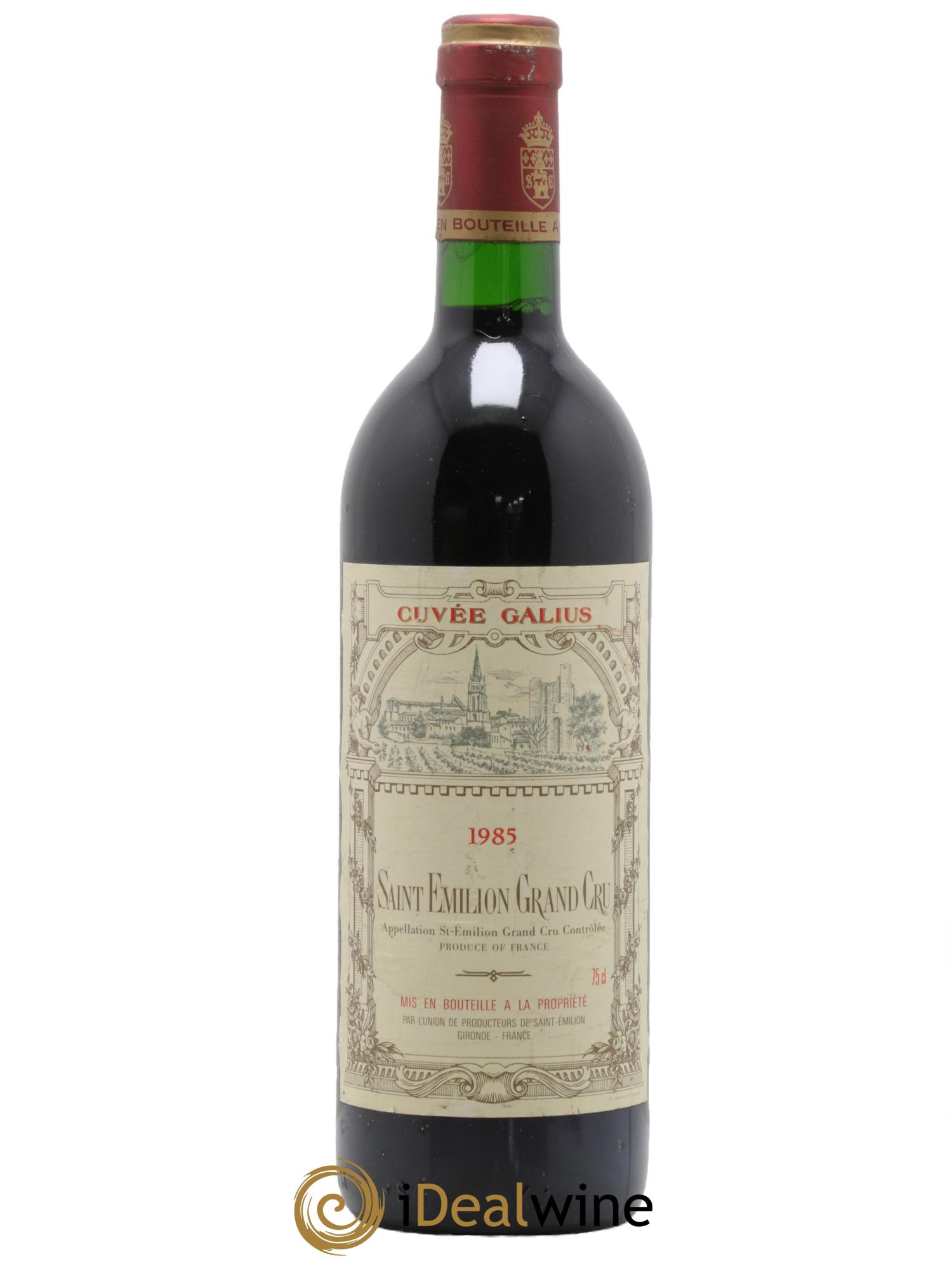 Saint-Émilion Grand Cru Cuvée Galius l'Union des Producteurs de Saint Emilion 1985 - Lotto di 1 bottiglia - 0