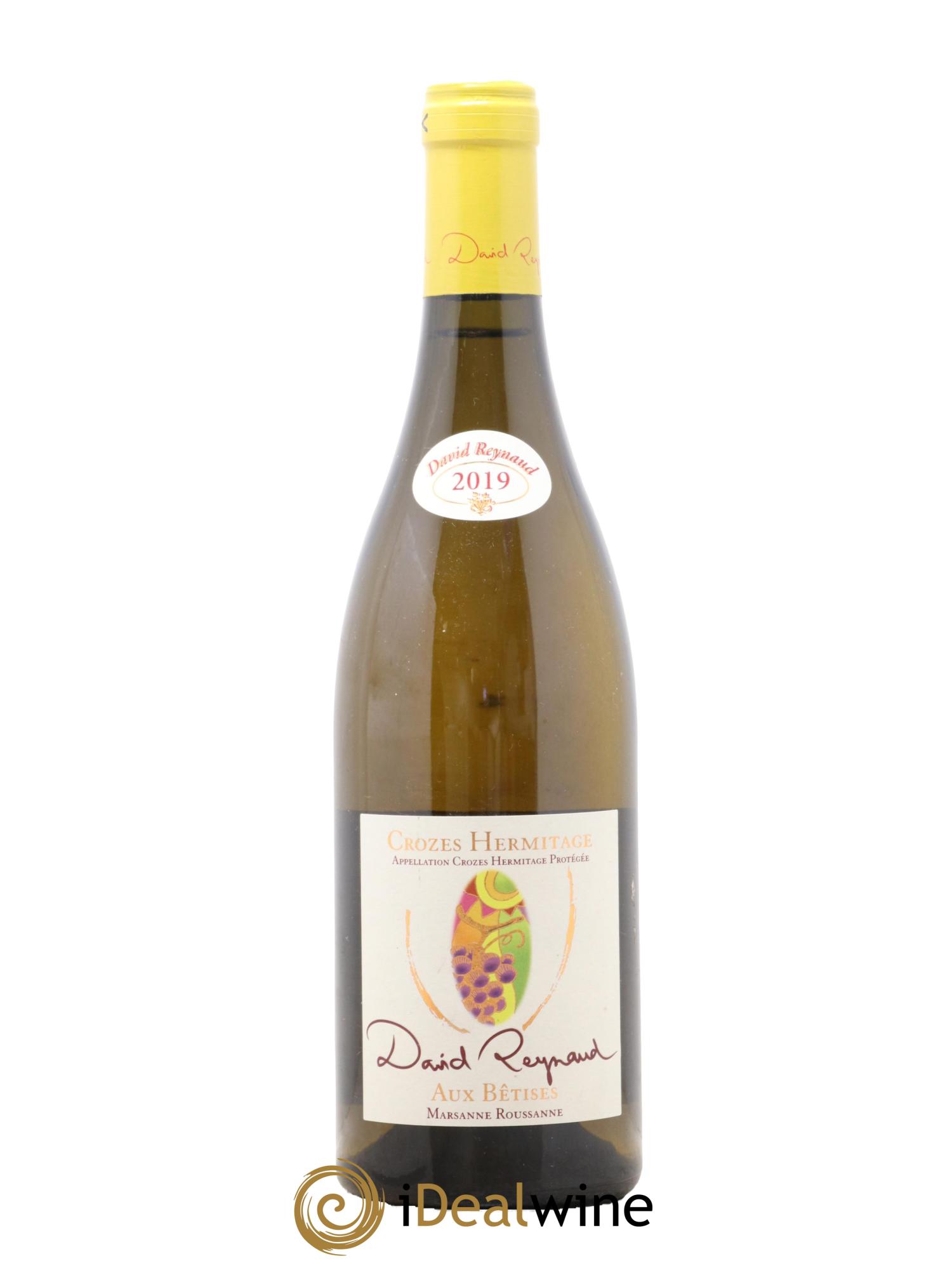 Crozes-Hermitage Aux Betises David Reynaud 2019 - Lot de 1 bouteille - 0