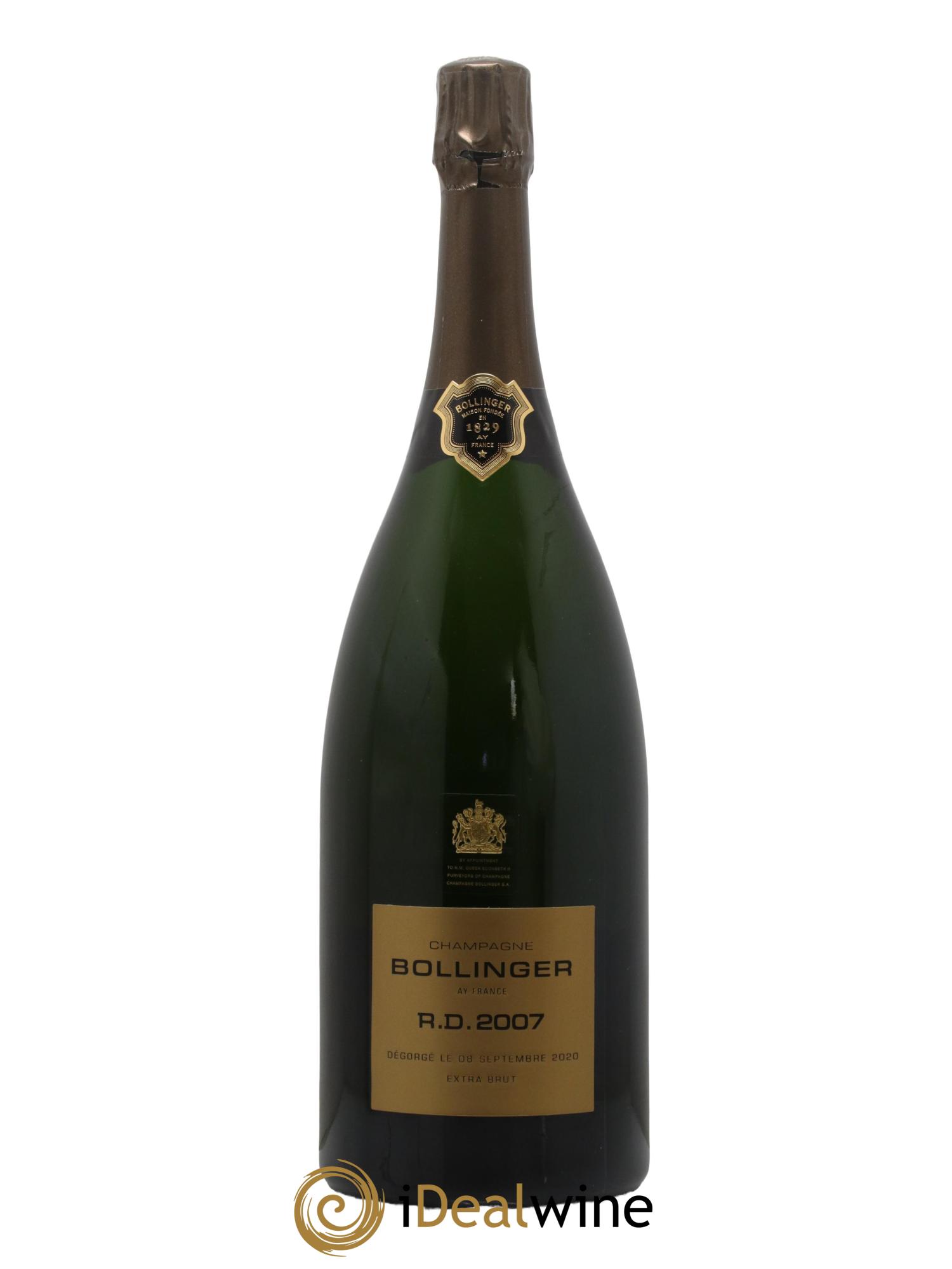 R.D. Extra Brut Bollinger 2007 - Lot of 1 magnum - 0