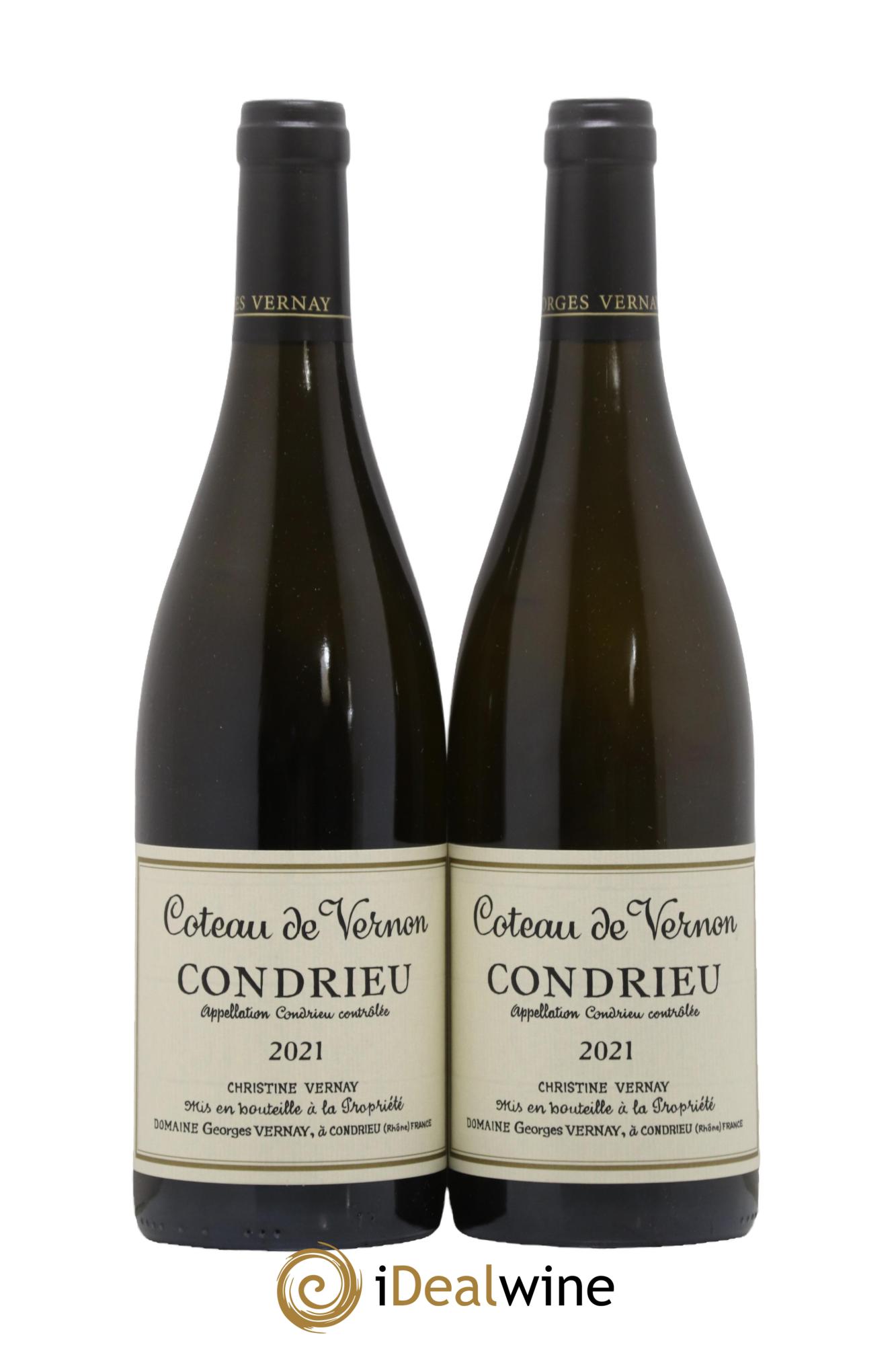 Condrieu Coteau de Vernon Georges Vernay 2021 - Lot de 2 bouteilles - 0