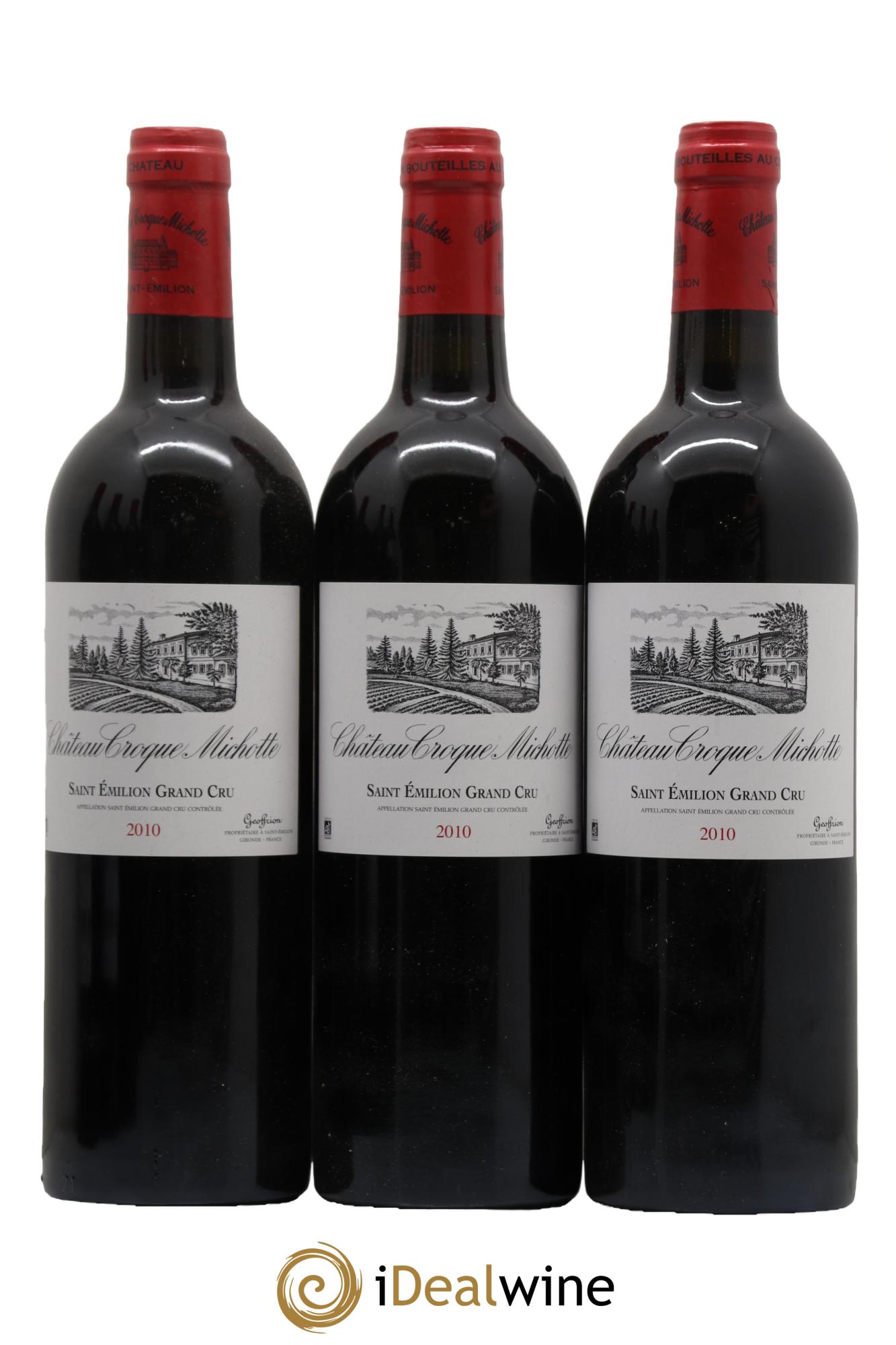 Château Croque Michotte 2010 - Lot de 12 bouteilles - 3