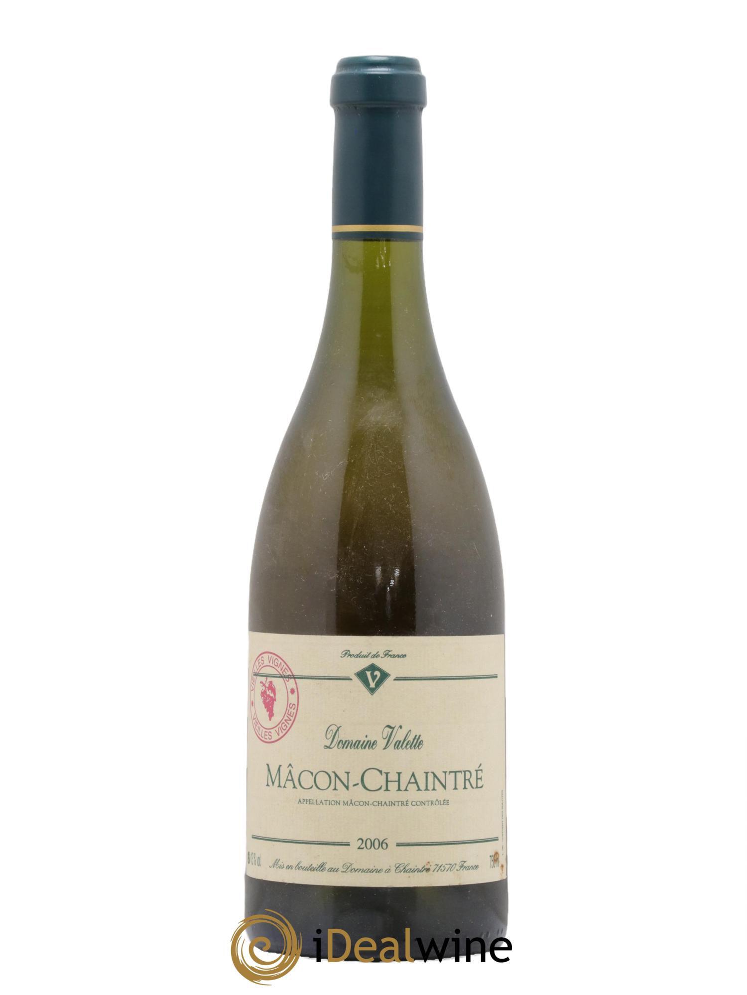 Mâcon Chaintré  Vieilles Vignes Valette (Domaine) 2006 - Lot de 1 bouteille - 0