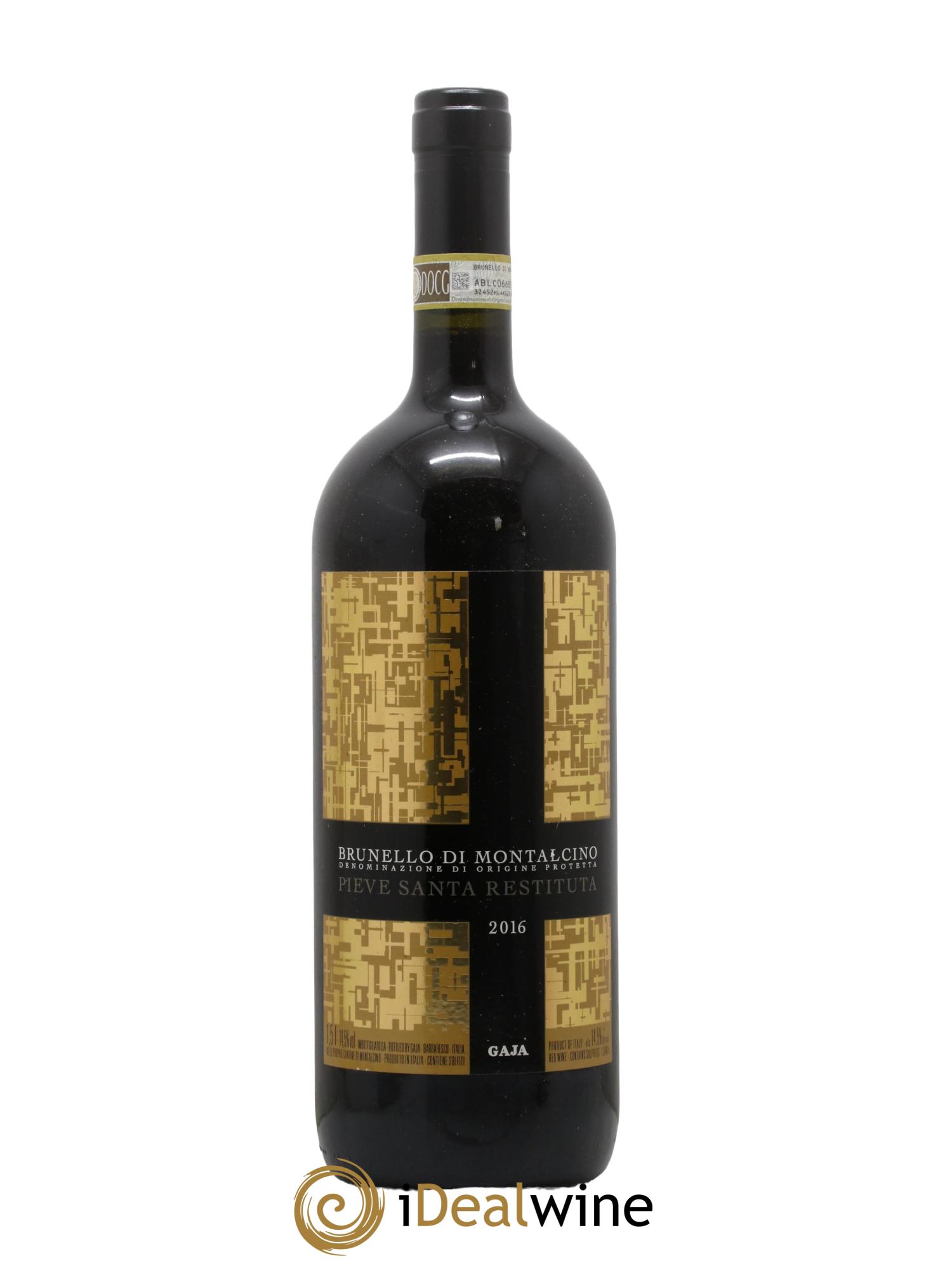 Brunello di Montalcino DOCG Pieve Santa Restituta Angelo Gaja 2016 - Lot of 1 magnum - 0