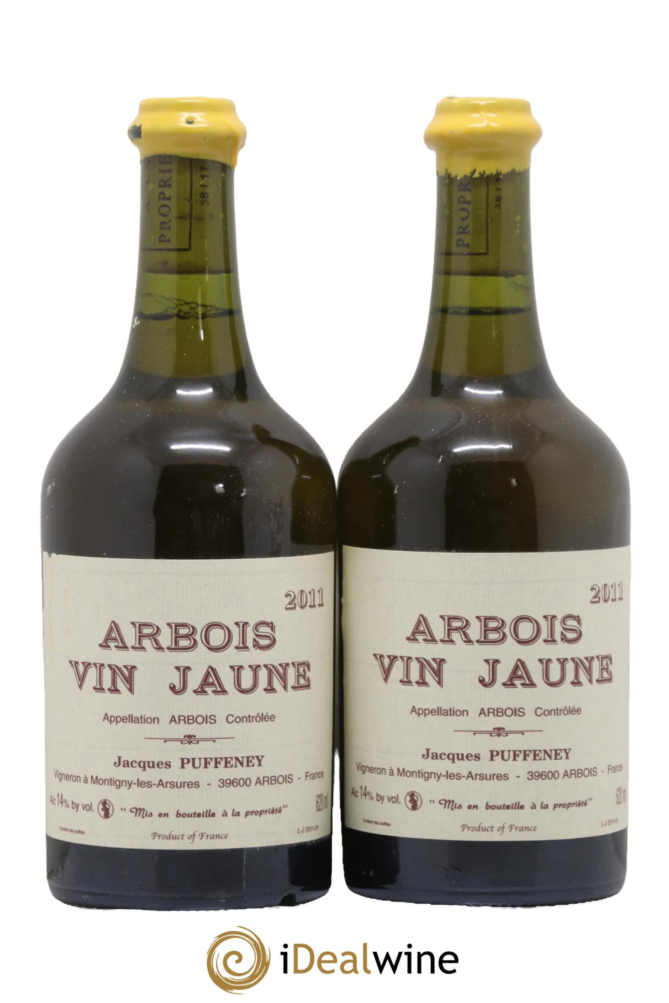 Arbois Vin Jaune Jacques Puffeney 2011 - Lot of 2 Clavelins - 0