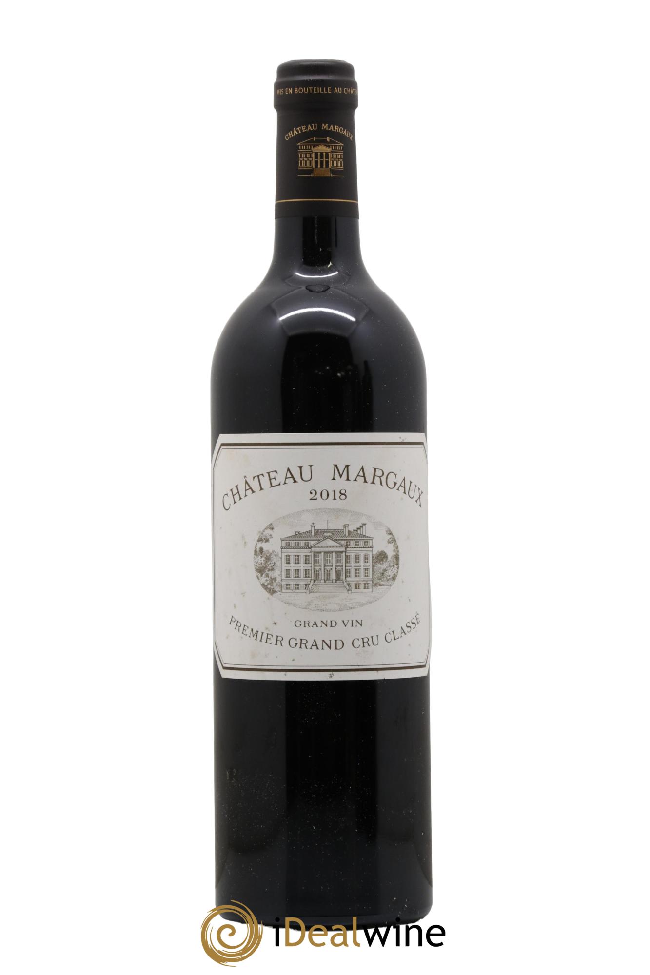 Château Margaux 1er Grand Cru Classé 2018 - Lot de 1 bouteille - 0