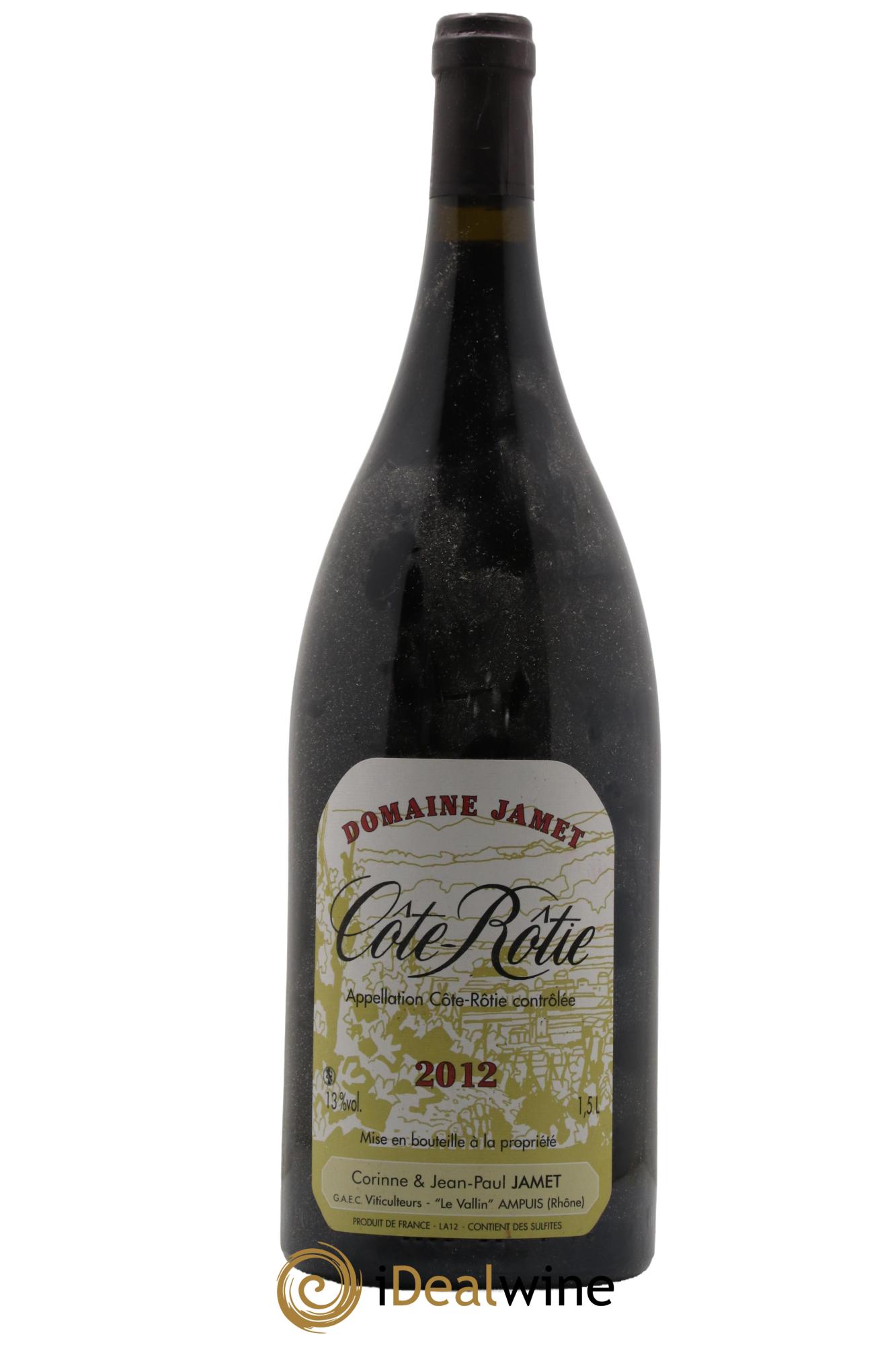 Côte-Rôtie Jamet (Domaine) 2012 - Posten von 1 Magnum - 0