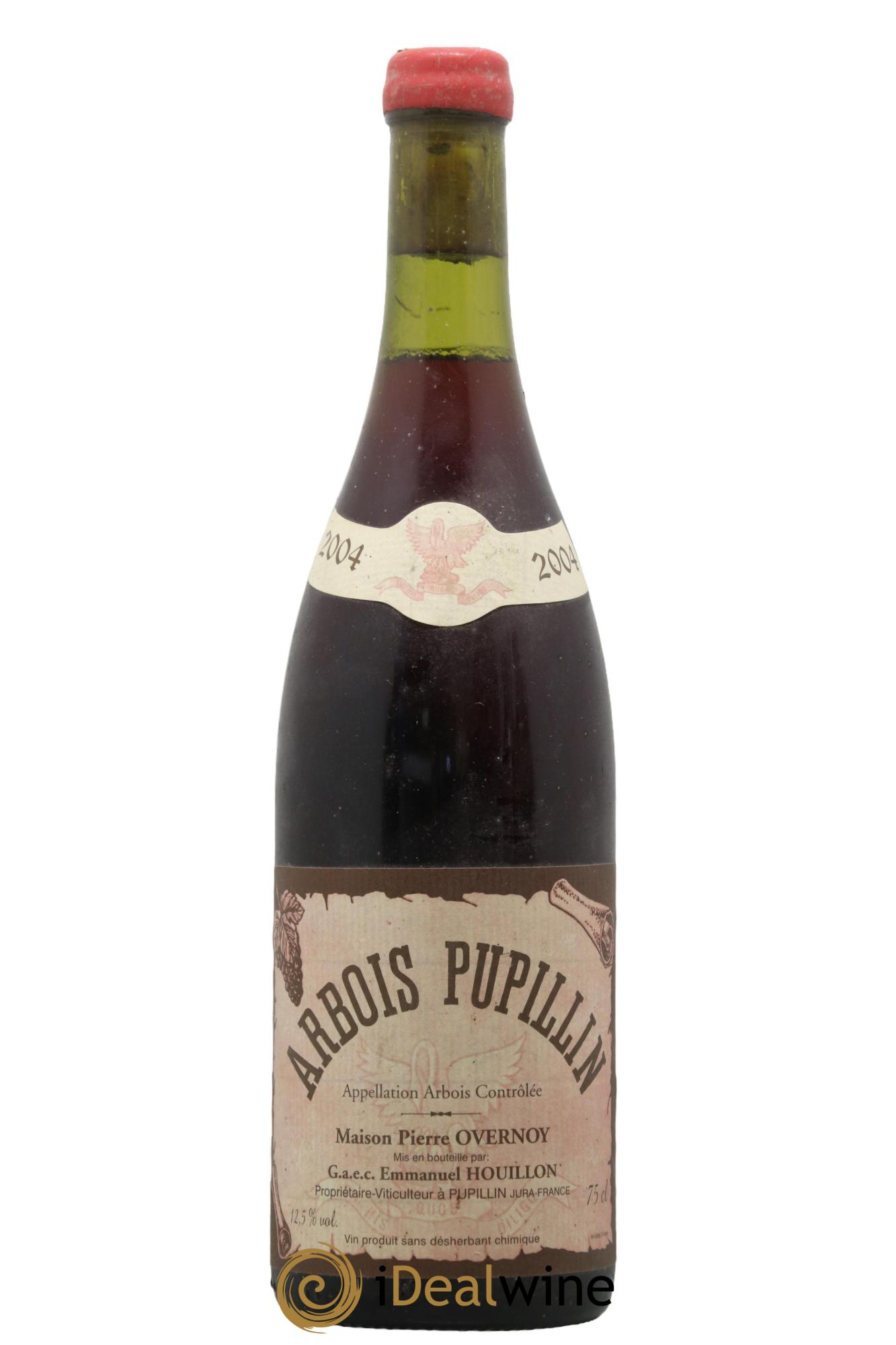 Arbois Pupillin Poulsard (cire rouge) Overnoy-Houillon (Domaine) 2004 - Lotto di 1 bottiglia - 0