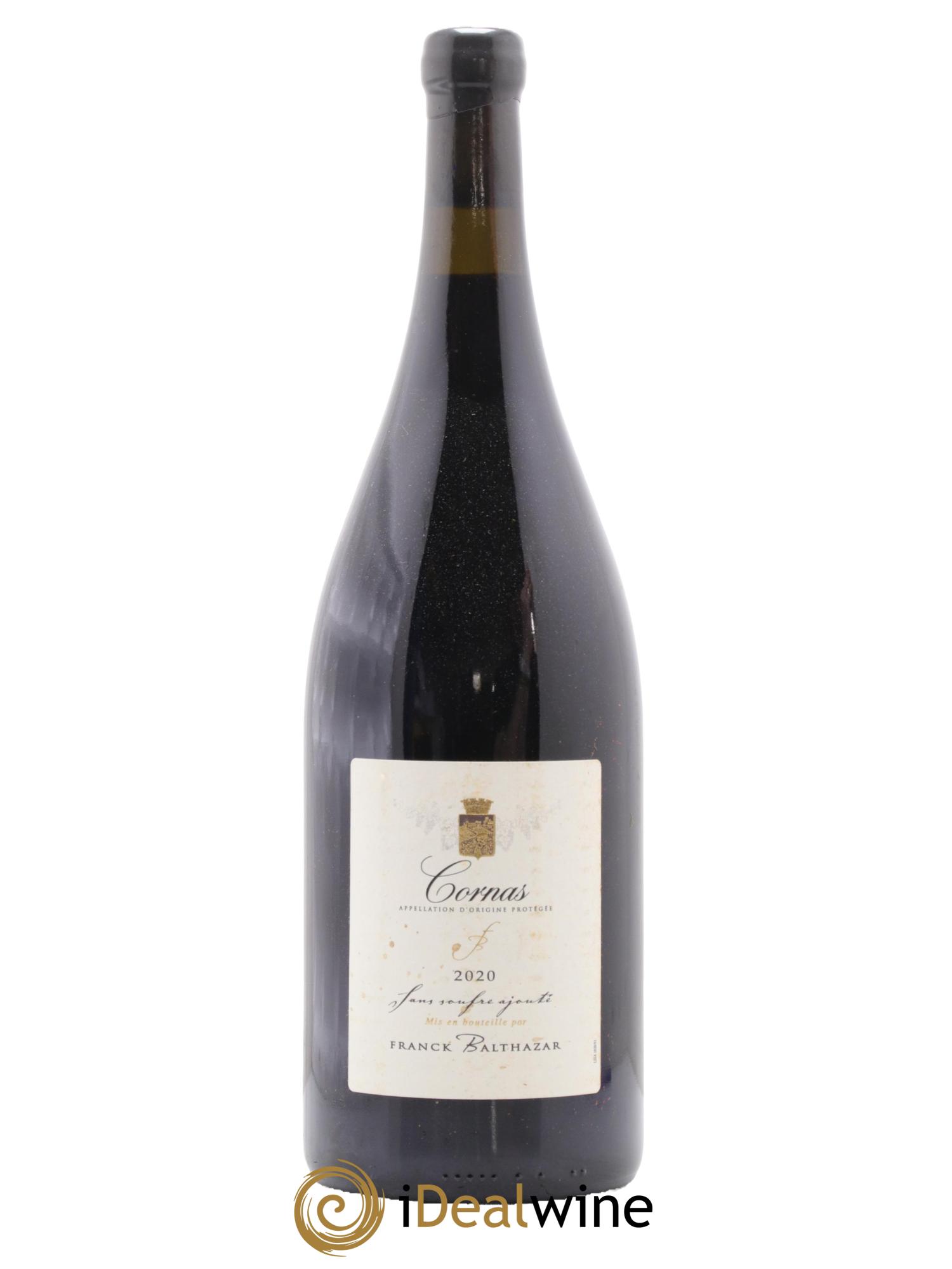 Cornas Cuvée sans soufre Franck Balthazar (Domaine) 2020 - Lot of 1 magnum - 0