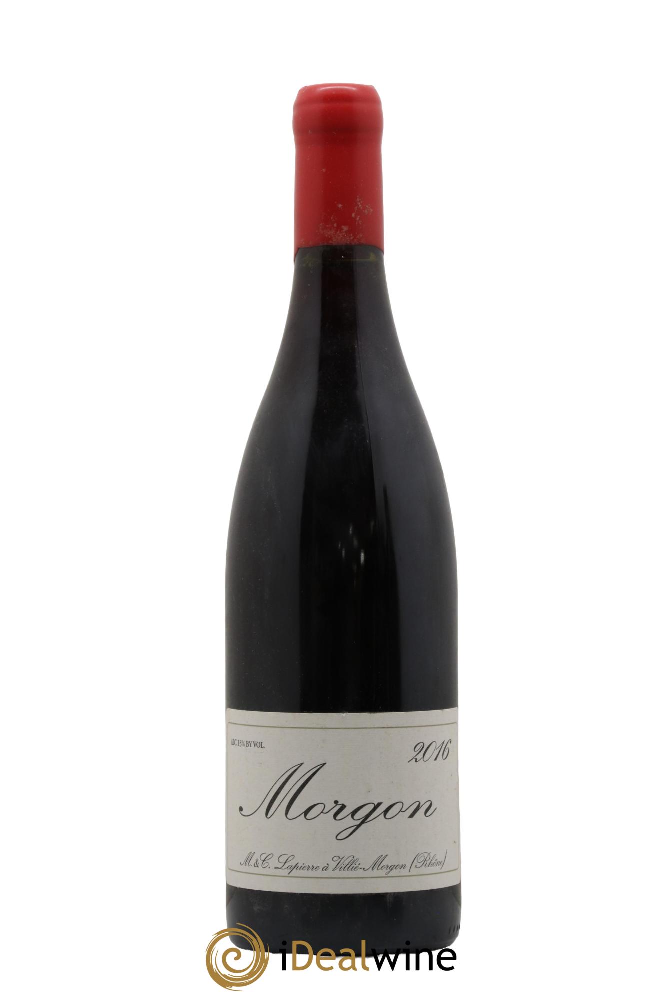 Morgon Marcel Lapierre (Domaine) 2016 - Lot of 1 bottle - 0