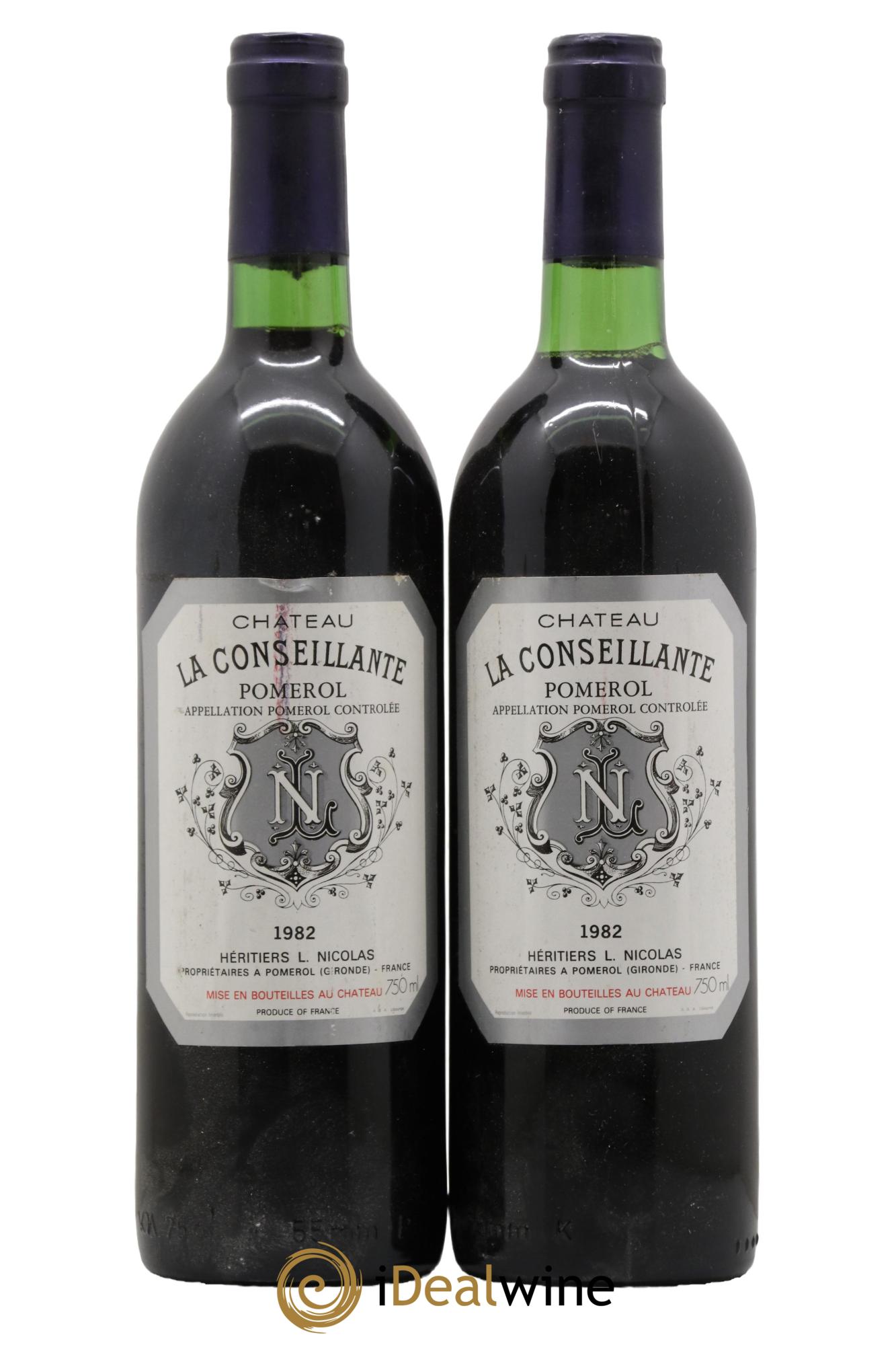 Château la Conseillante 1982 - Posten von 2 Flaschen - 0