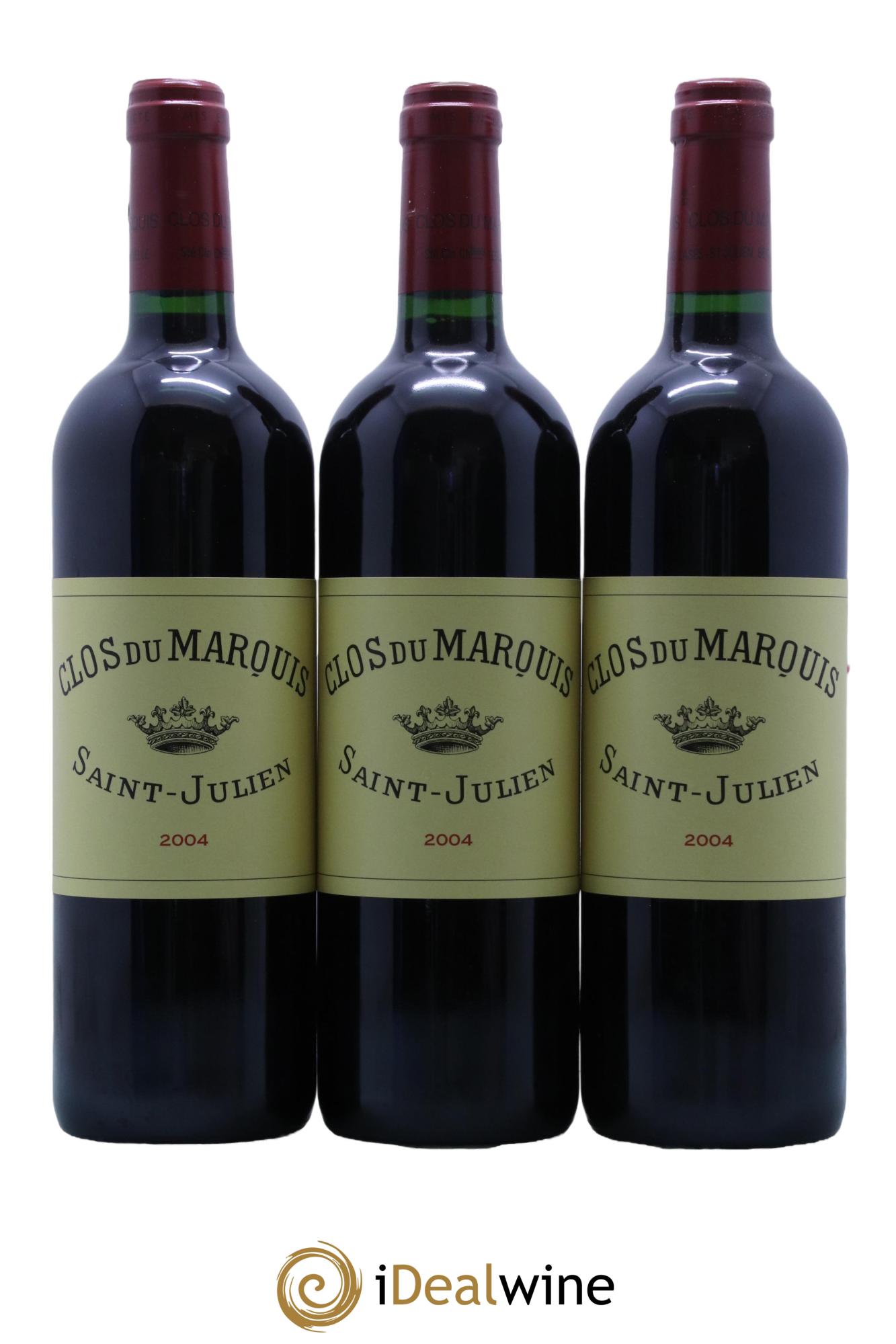 Clos du Marquis  2004 - Lot de 12 bouteilles - 3