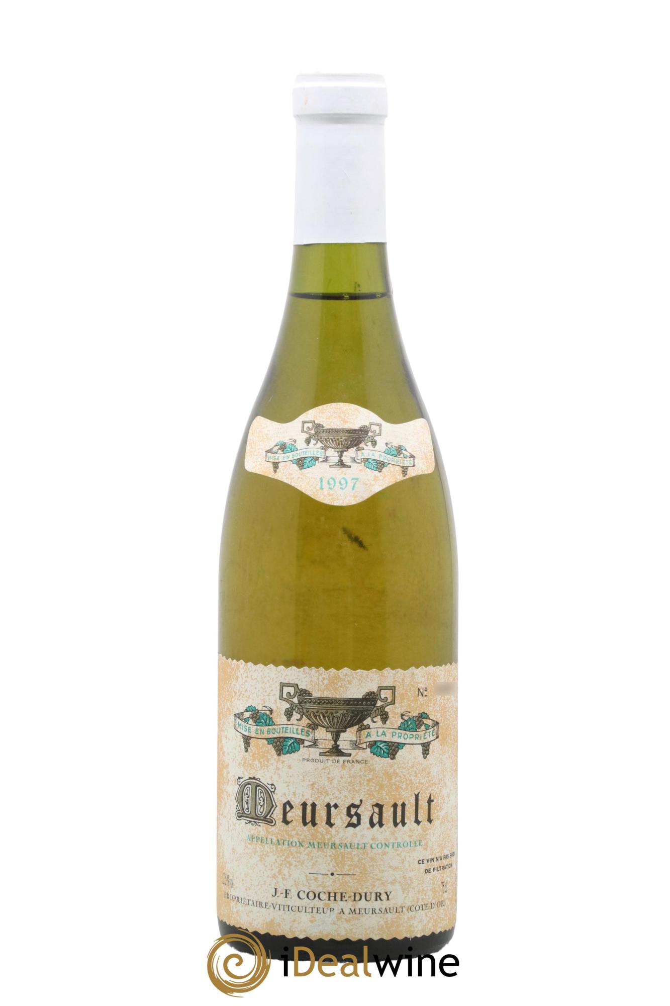 Meursault Coche Dury (Domaine) 1997 - Lot de 1 bouteille - 0