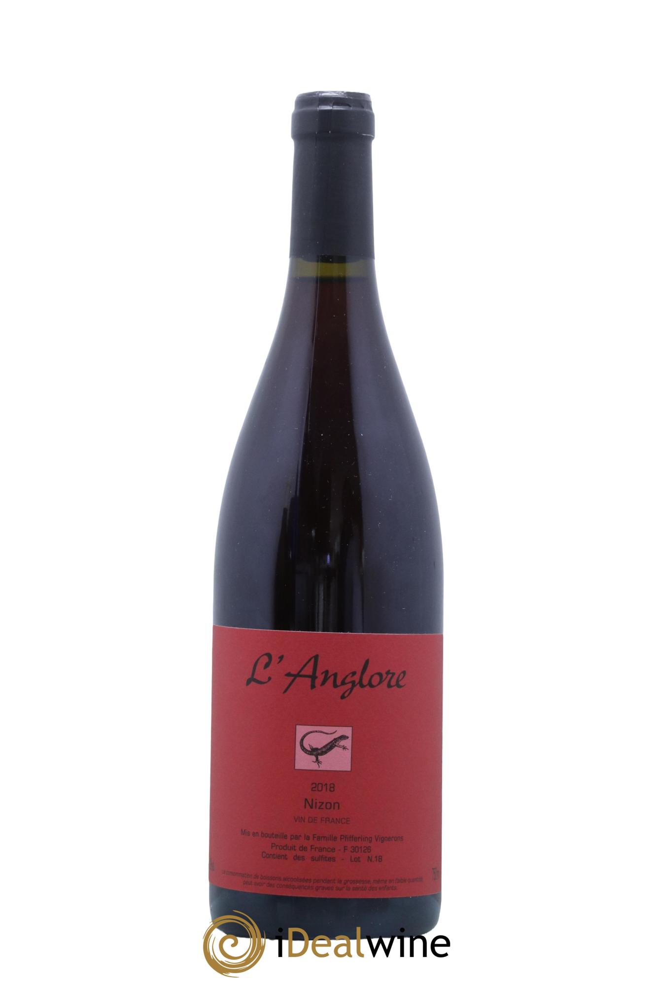 Vin de France Nizon L'Anglore 2018 - Lotto di 1 bottiglia - 0