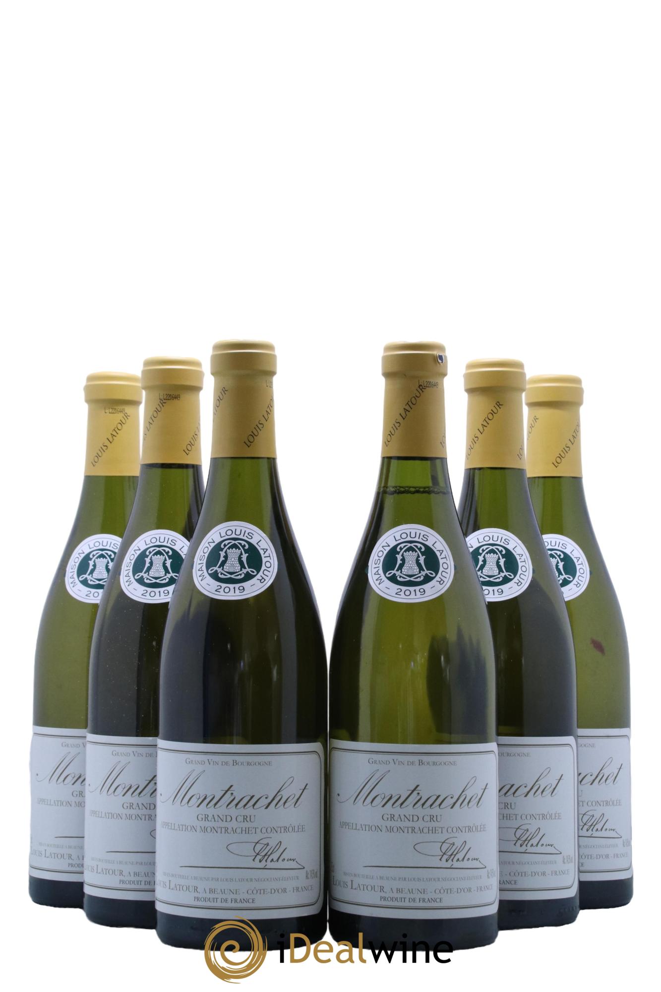 Montrachet Grand Cru Louis Latour 2019 - Lot de 6 bouteilles - 0