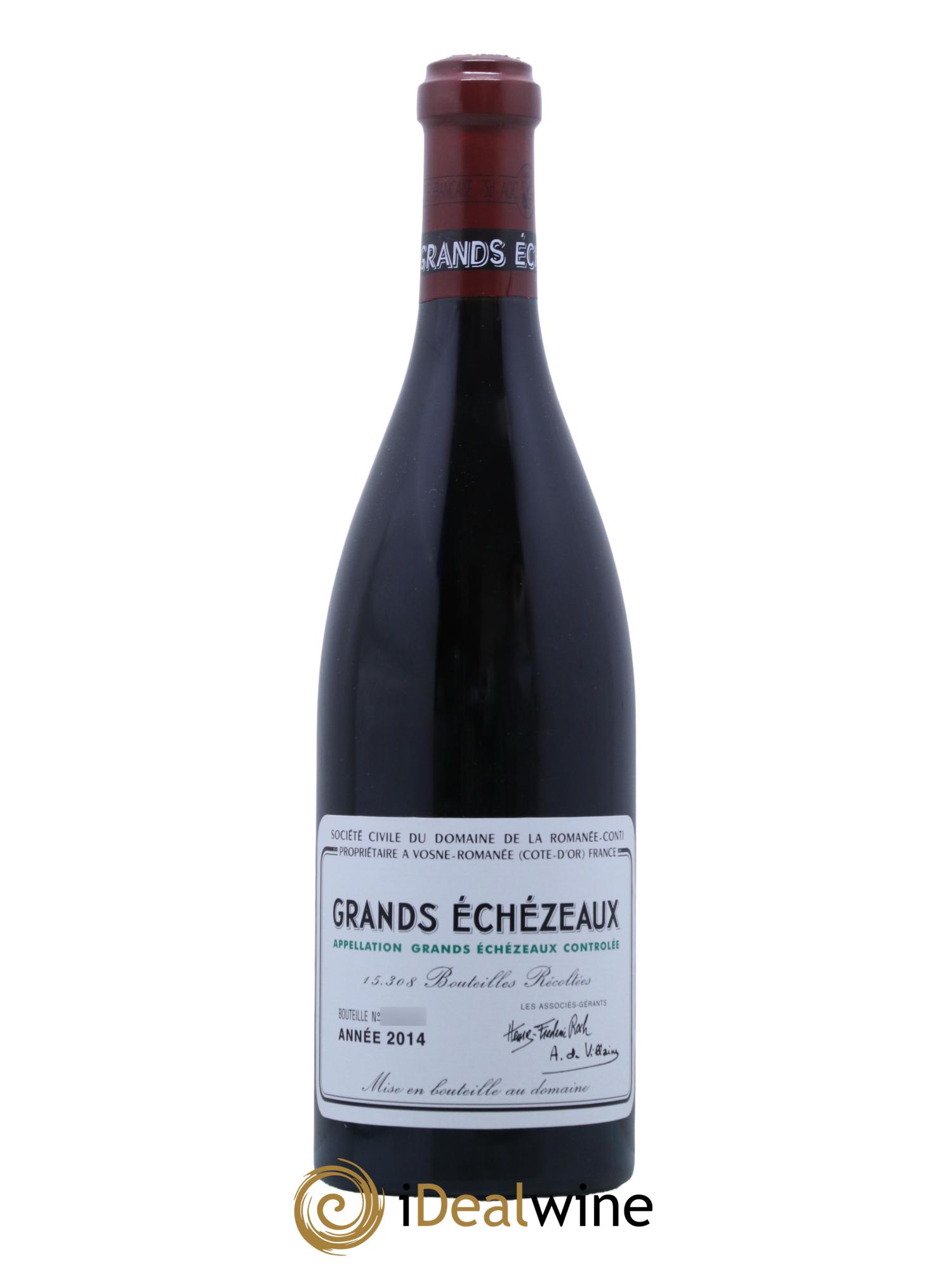 Grands-Echezeaux Grand Cru Domaine de la Romanée-Conti  2014 - Posten von 1 Flasche - 0