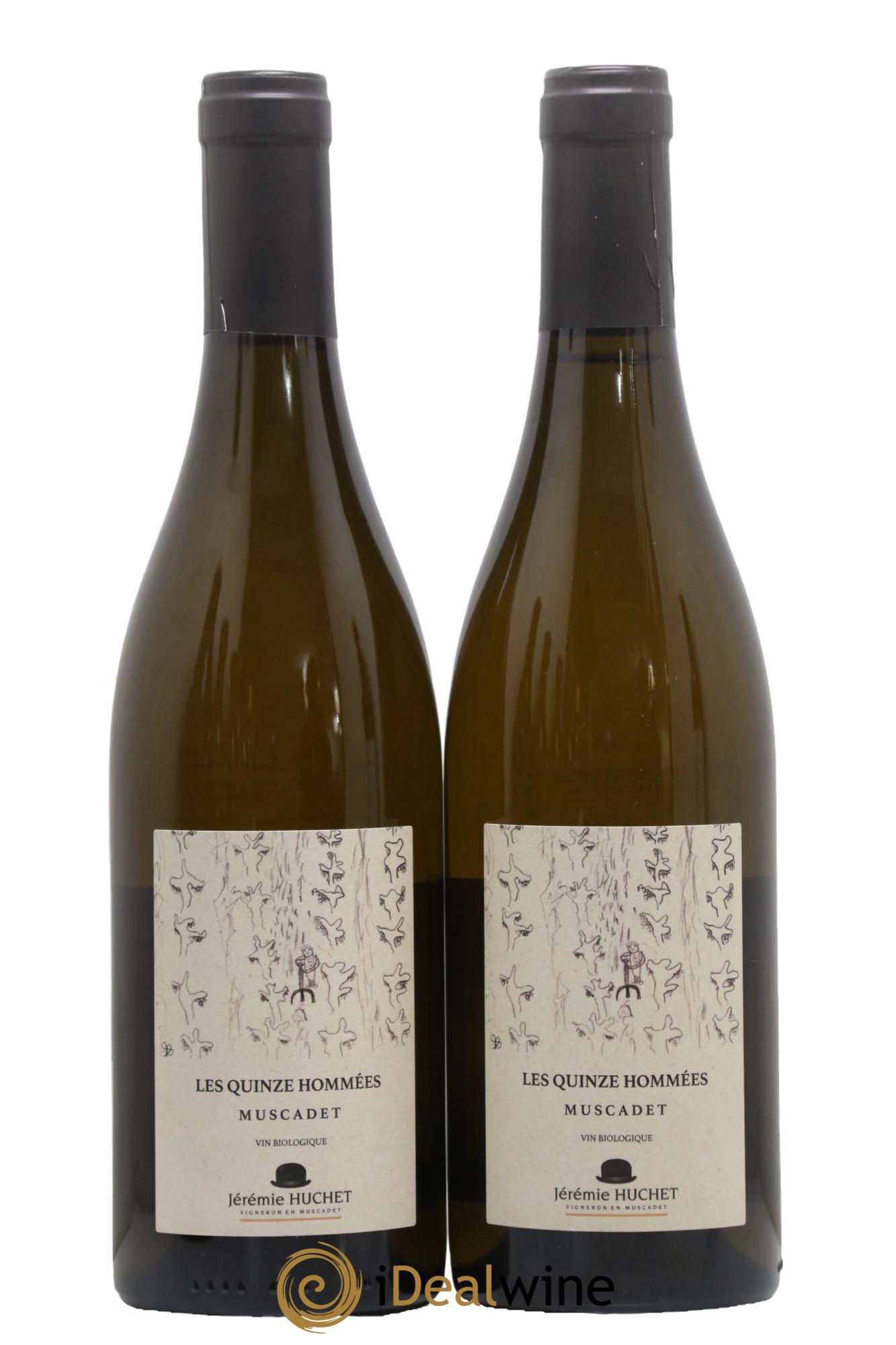 Muscadet Les Quinze Hommees Domaine de la Chauviniere 2022 - Lot of 2 bottles - 0