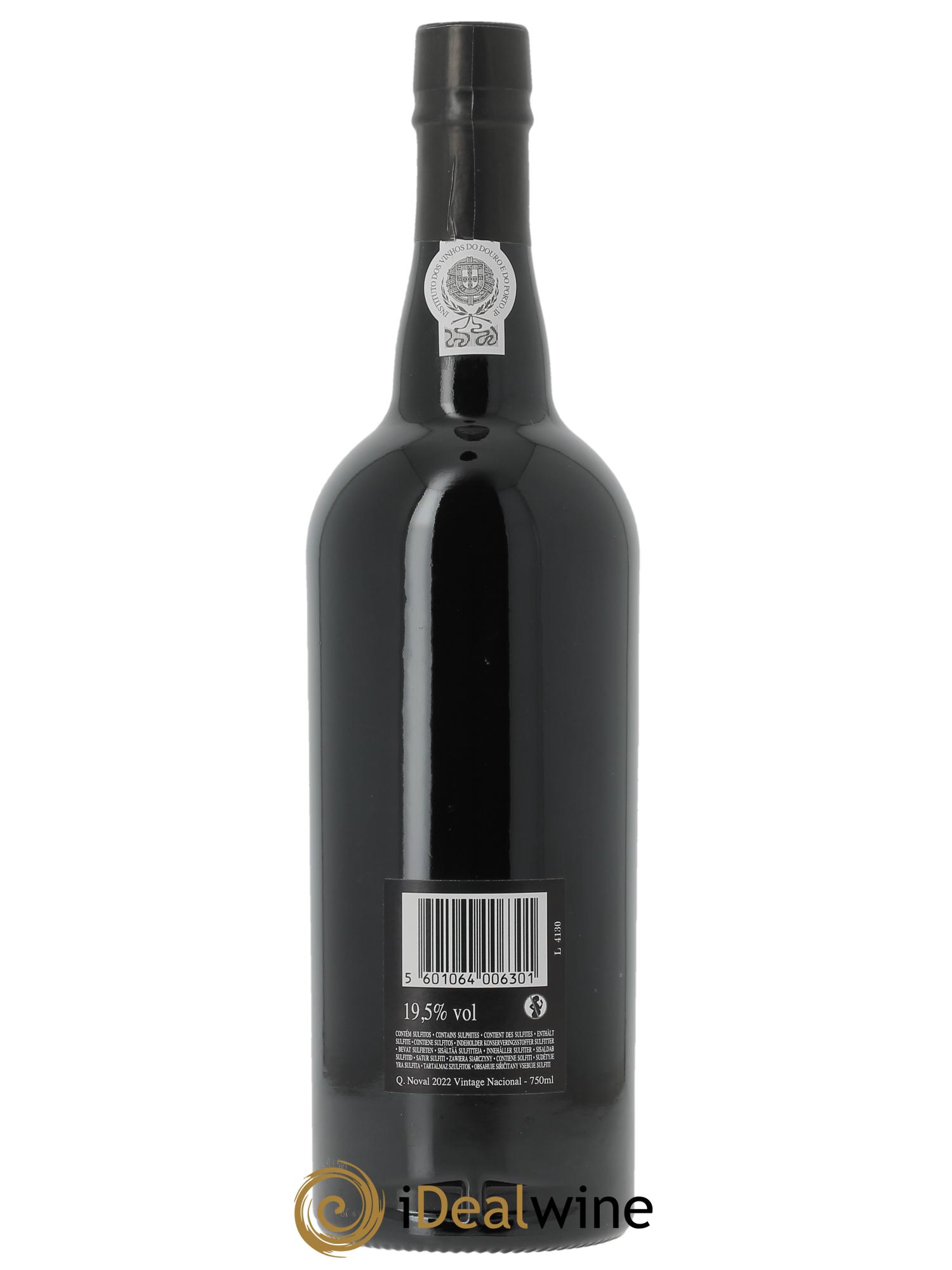 Porto Quinta Do Noval Nacional  2022 - Lot de 1 bouteille - 2