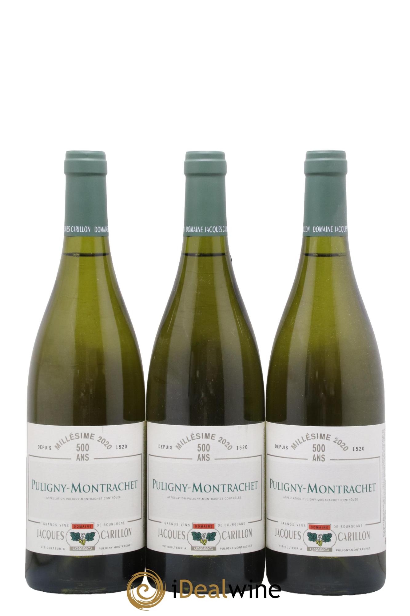 Puligny-Montrachet Jacques Carillon (Domaine) 2020 - Lot de 3 bouteilles - 0