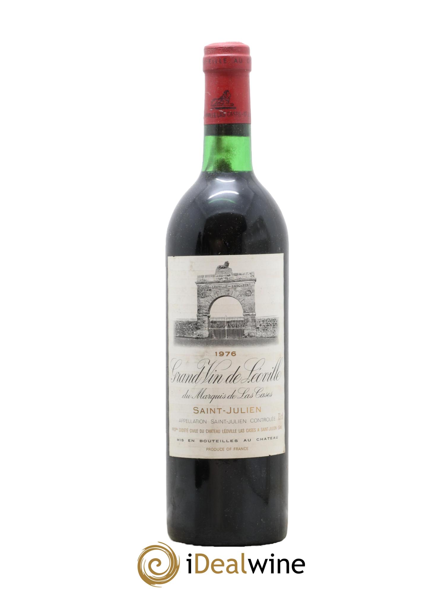 Château Léoville Las Cases 2ème Grand Cru Classé 1976 - Posten von 1 Flasche - 0