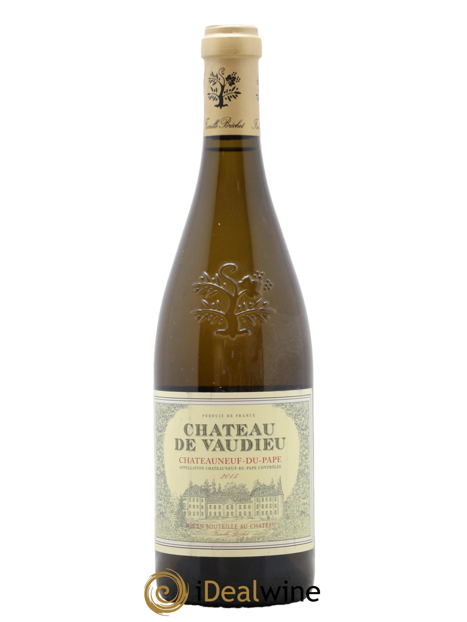 Châteauneuf-du-Pape Vaudieu 2015 - Lot of 1 bottle - 0