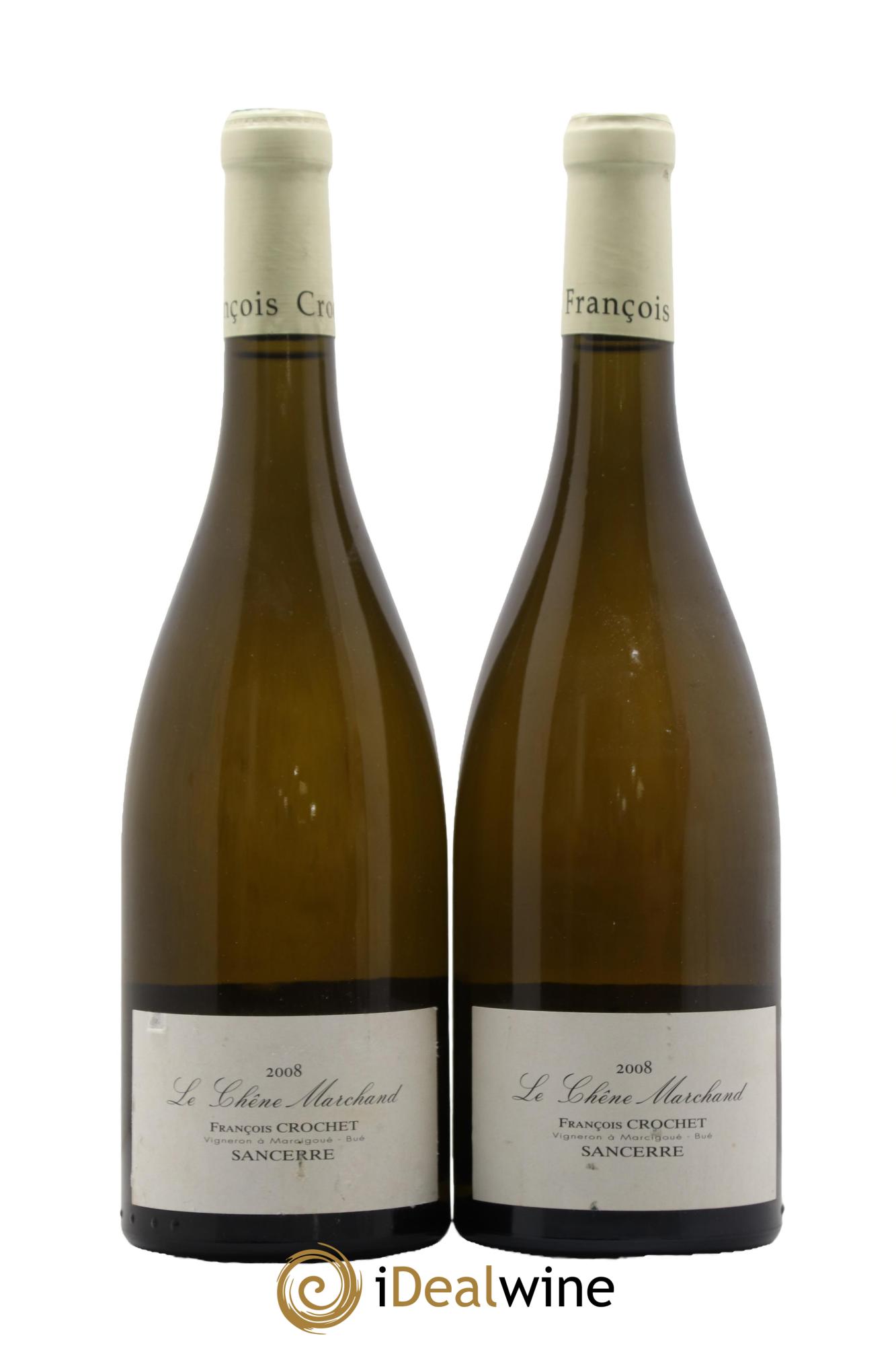 Sancerre Le Chêne Marchand François Crochet  2008 - Lotto di 2 bottiglie - 0