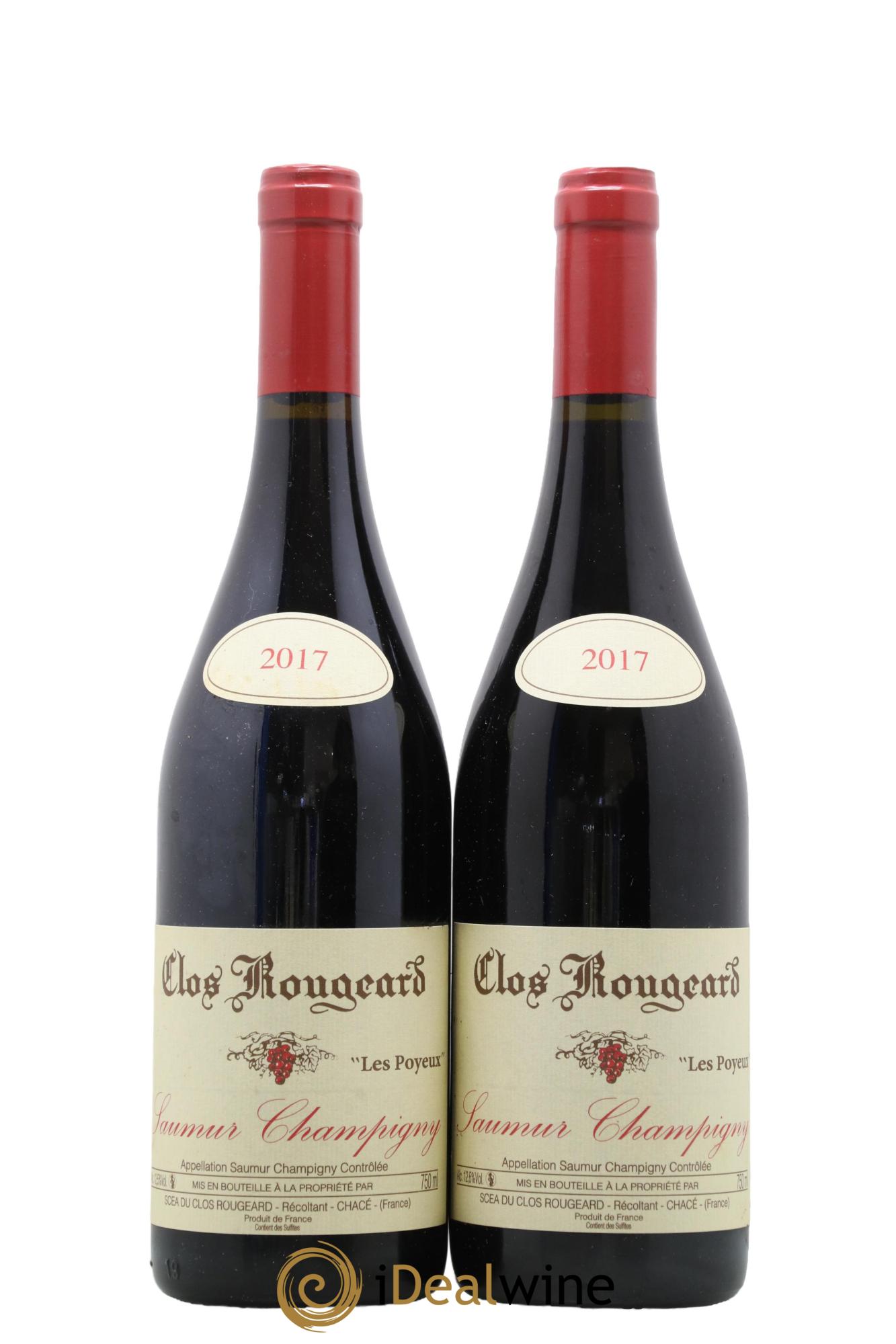 Saumur-Champigny Les Poyeux Clos Rougeard 2017 - Posten von 2 Flaschen - 0