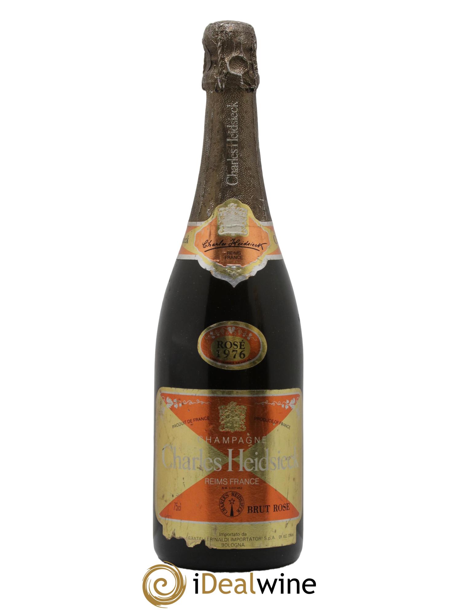 Millésimé Brut Charles Heidsieck  1976 - Lotto di 1 bottiglia - 0